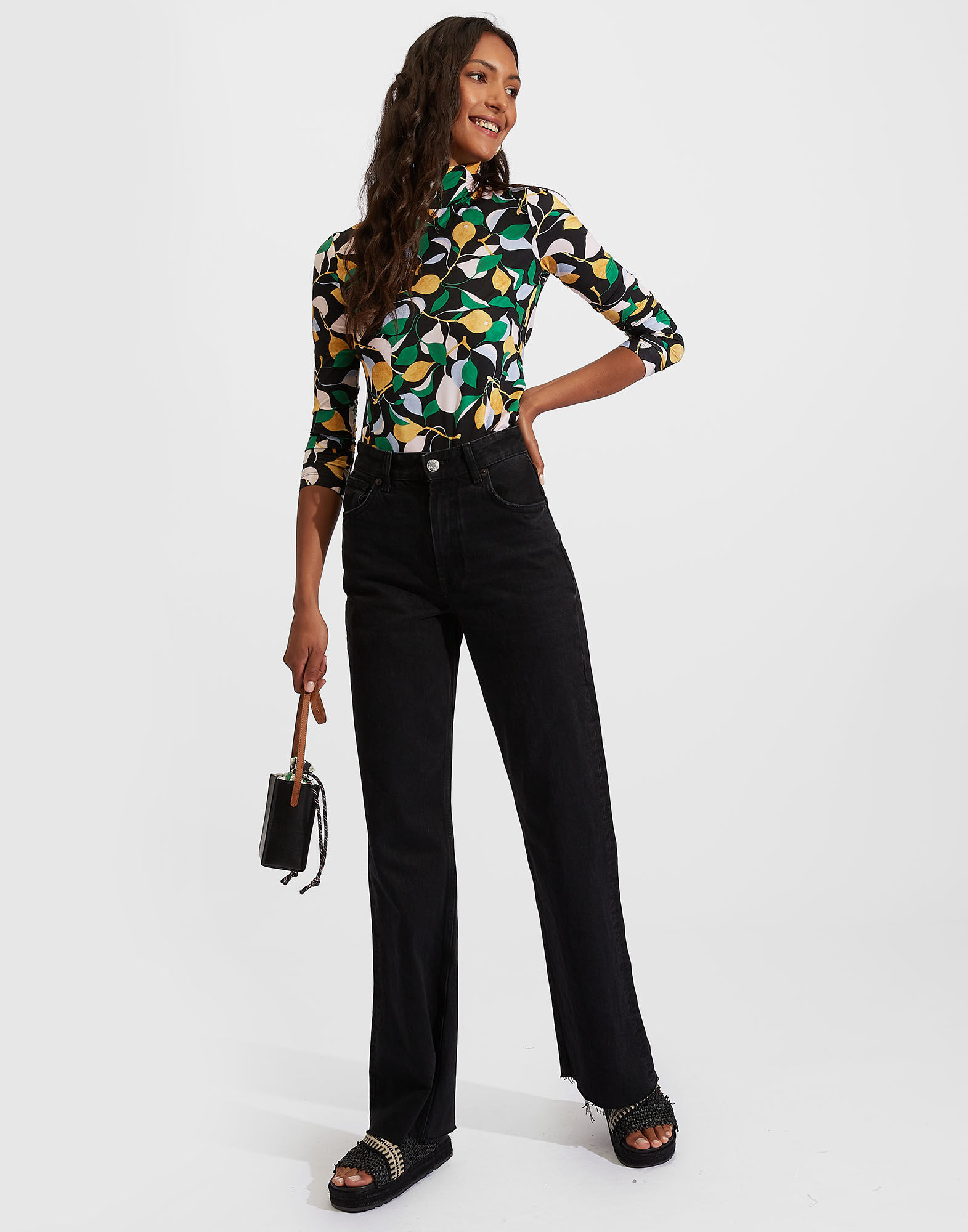 La DoubleJ Turtleneck Orchard SHI0030JER005ORH0001