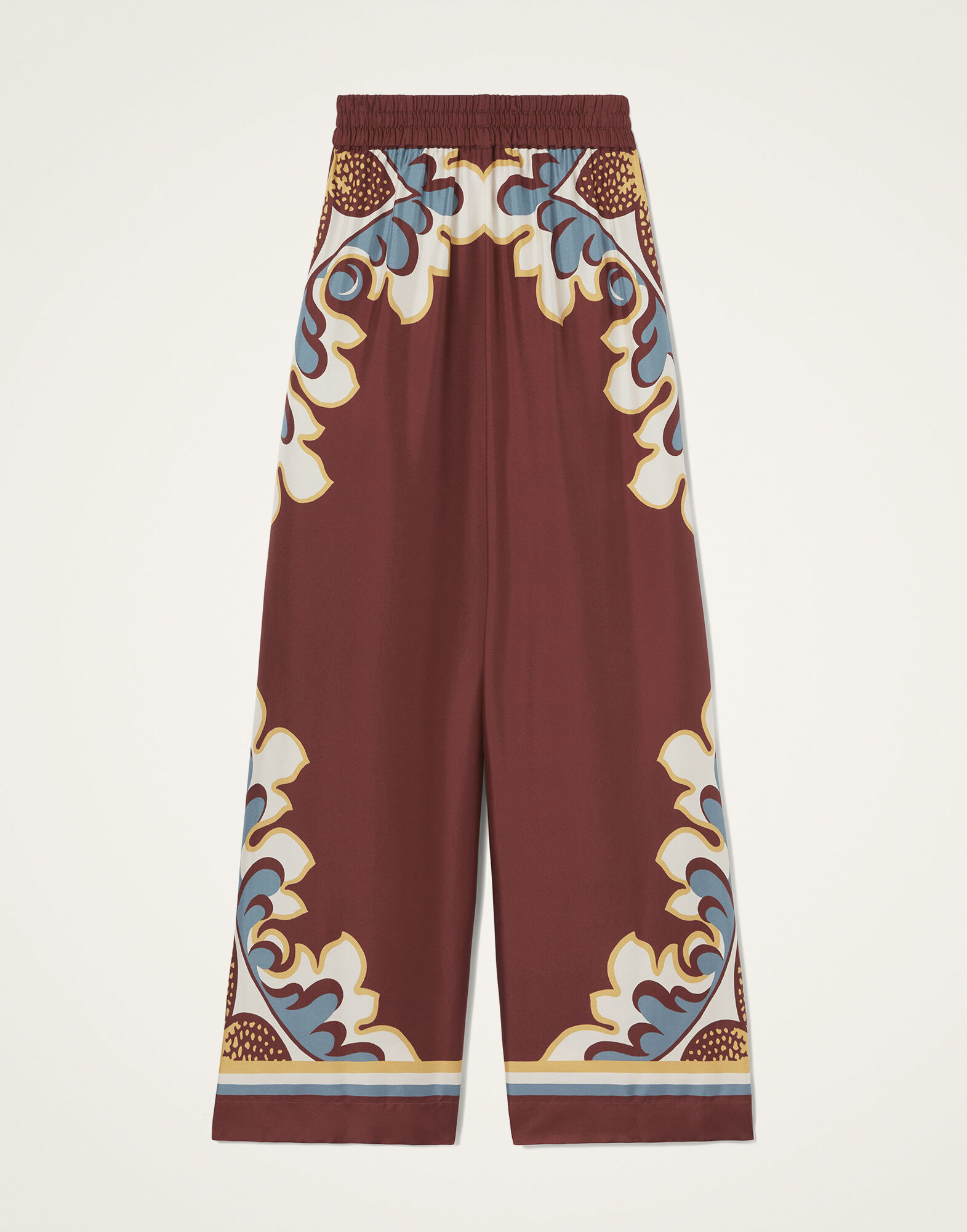 La DoubleJ Palazzo Pants Palazzo Plac&eacute;e Chocolate TRO0026SIL006PAL08BR07