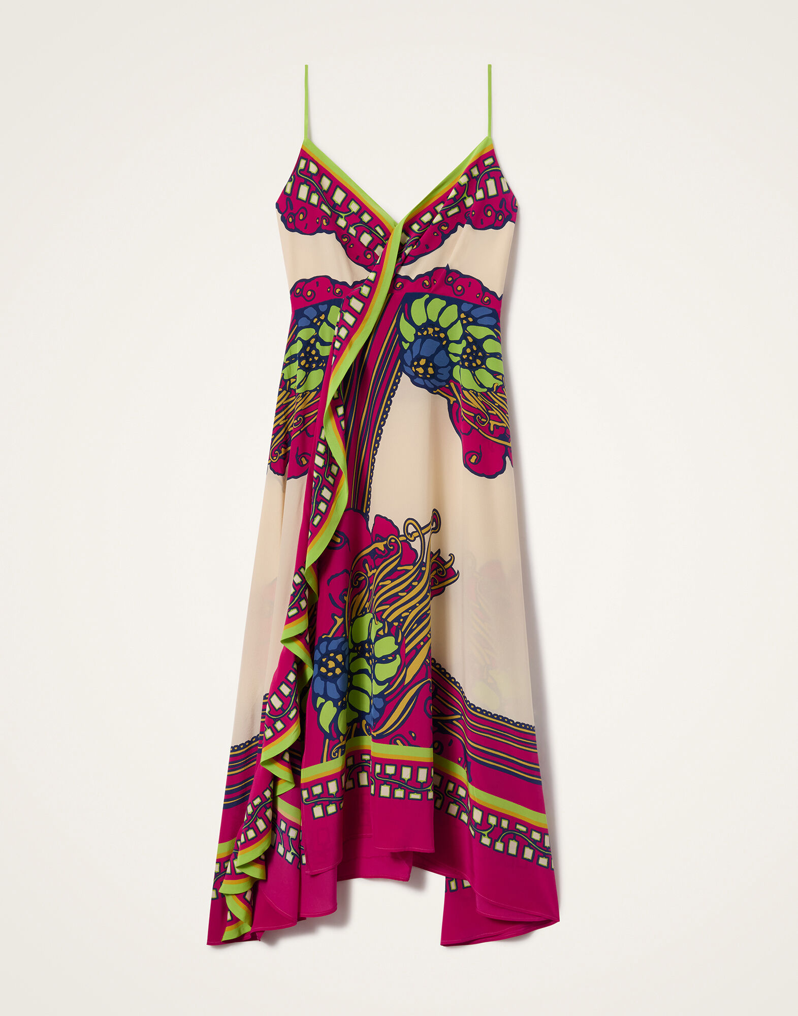 La DoubleJ Turn Around Dress Lemuria Plac&eacute;e Pink DRE0905CRE002LEM02PI01