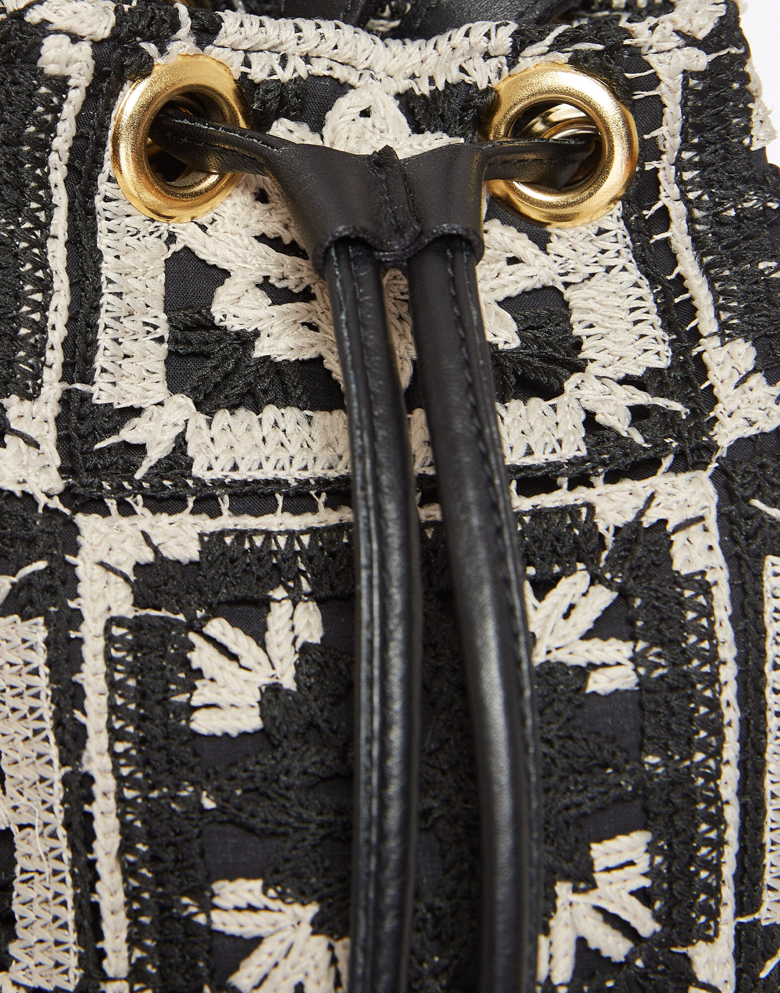 La DoubleJ Feria Crossbody Bag Mini Tiles Black BAG0061JCQ077MIT01BL01