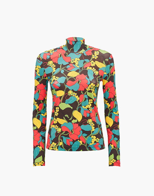 La DoubleJ Turtleneck Vines SHI0030JER005VIN0001