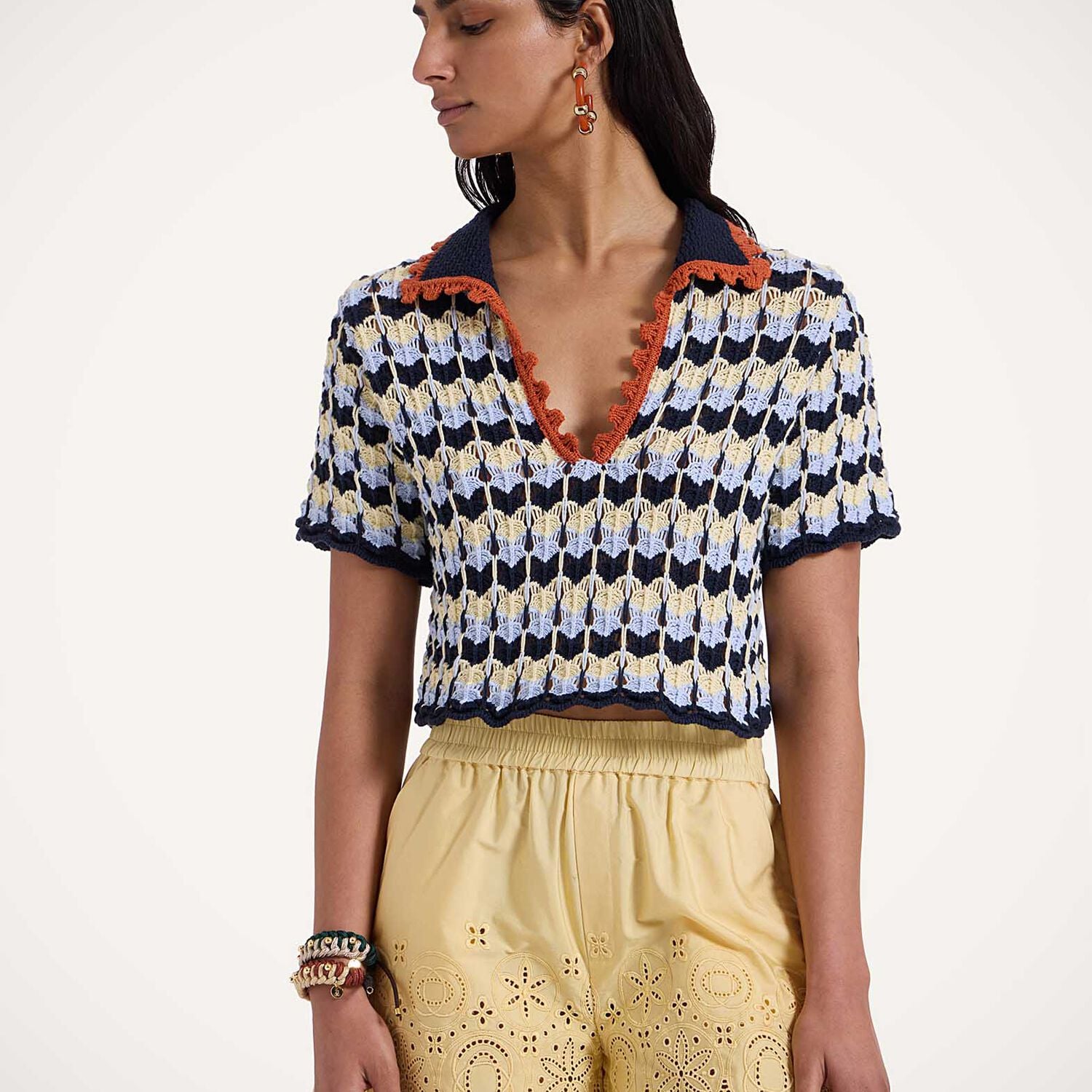 La Double J Perry Knit Polo