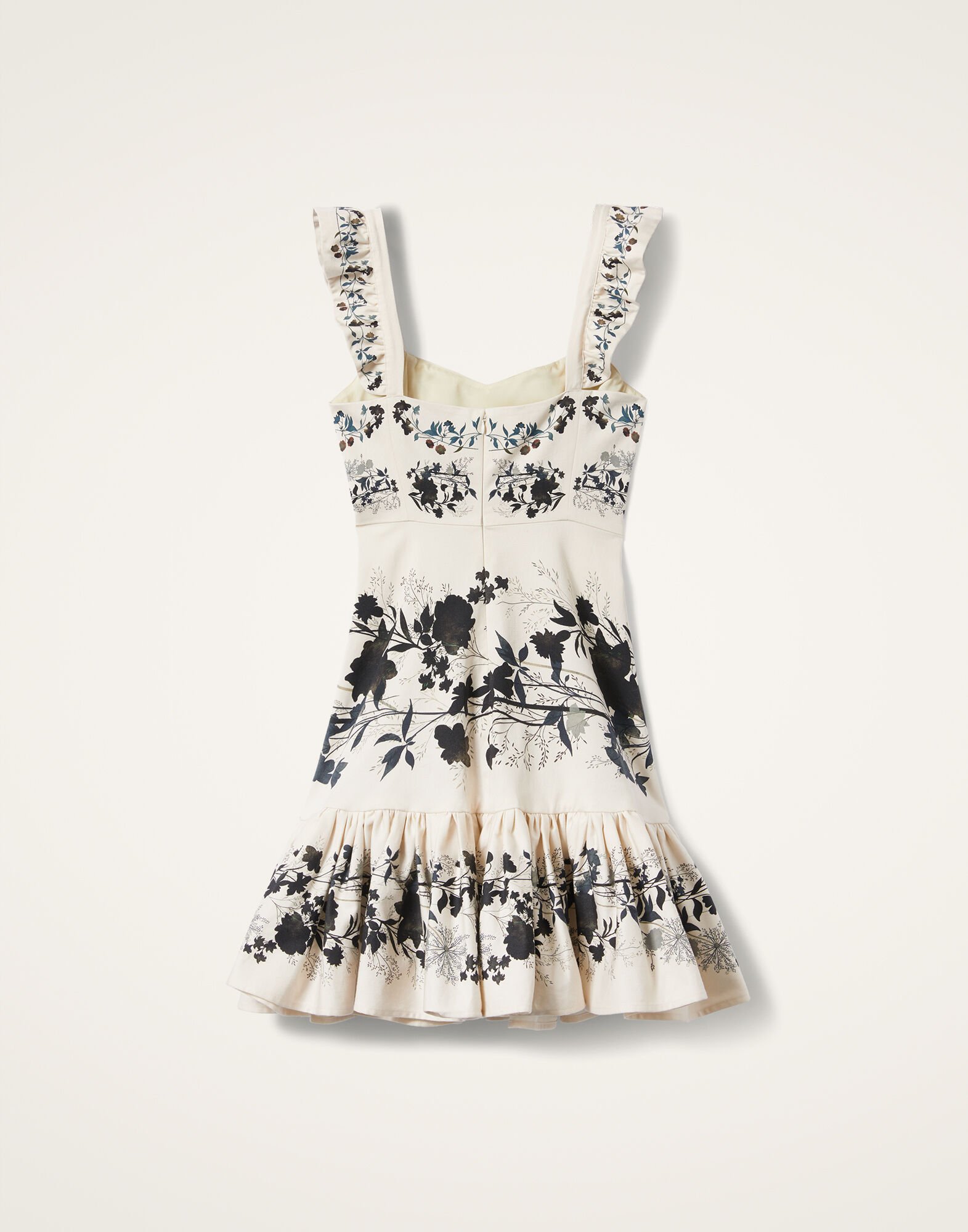 La DoubleJ Mini Gingerbread Dress Stilo Plac&eacute;e Ivory DRE0859COT037STI01WH04