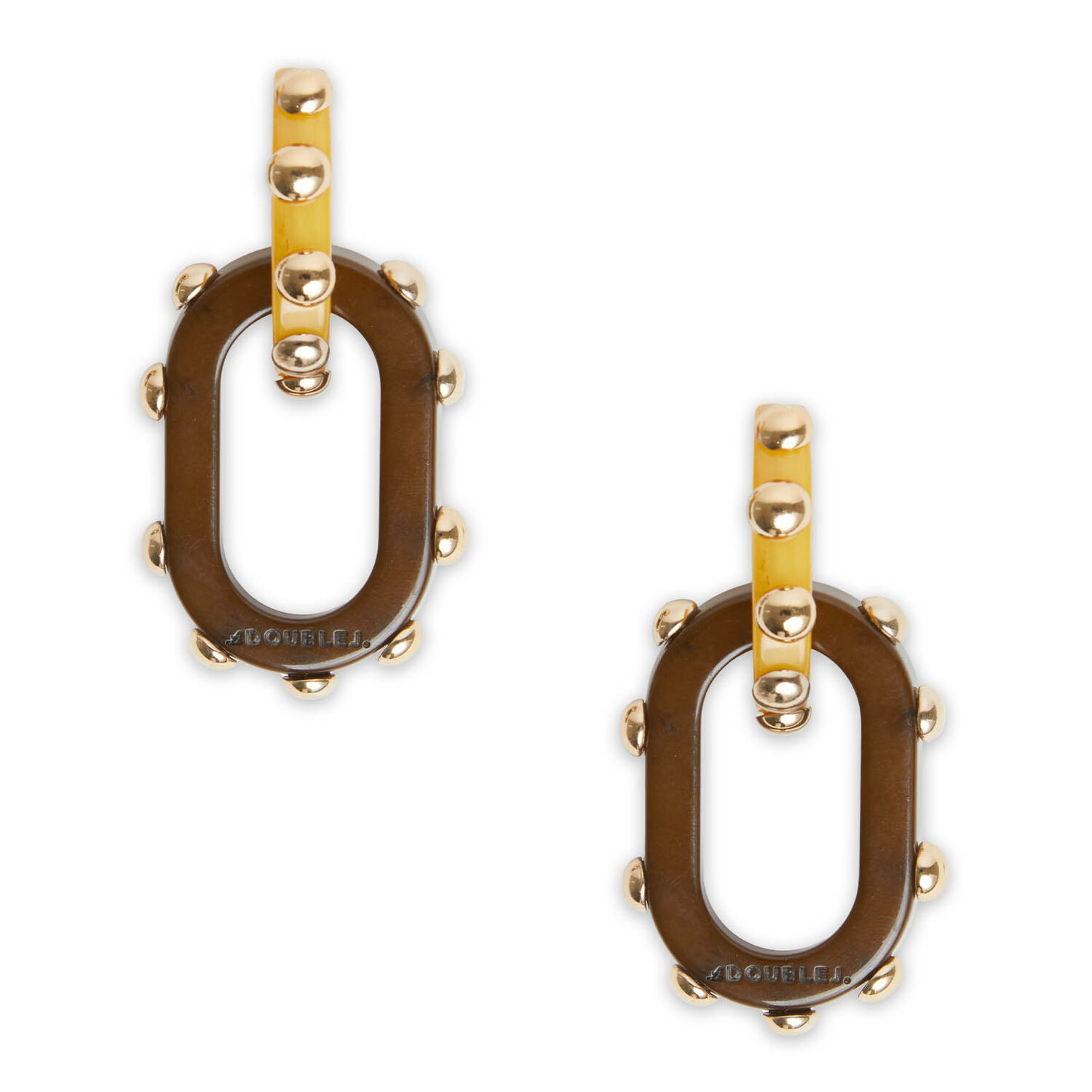 La Double J Nefertiti Double Earrings
