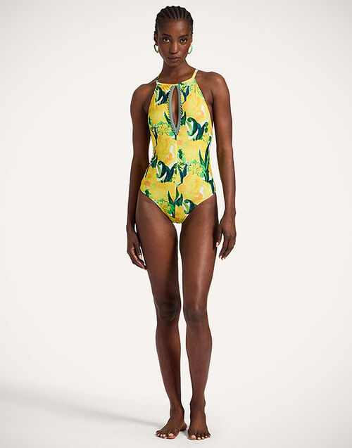 La DoubleJ Fonda Swimsuit Zesty Yellow SWI0073LYC001ZES01YE02