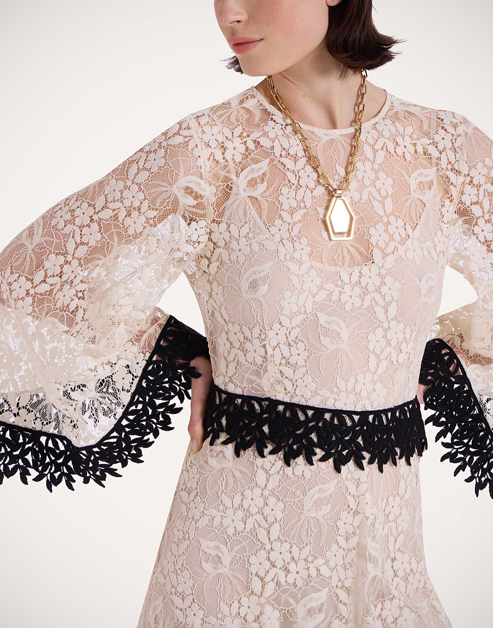 La DoubleJ Lacey Sorella Dress Iris Ivory DRE0893EMB083IRS05WH04