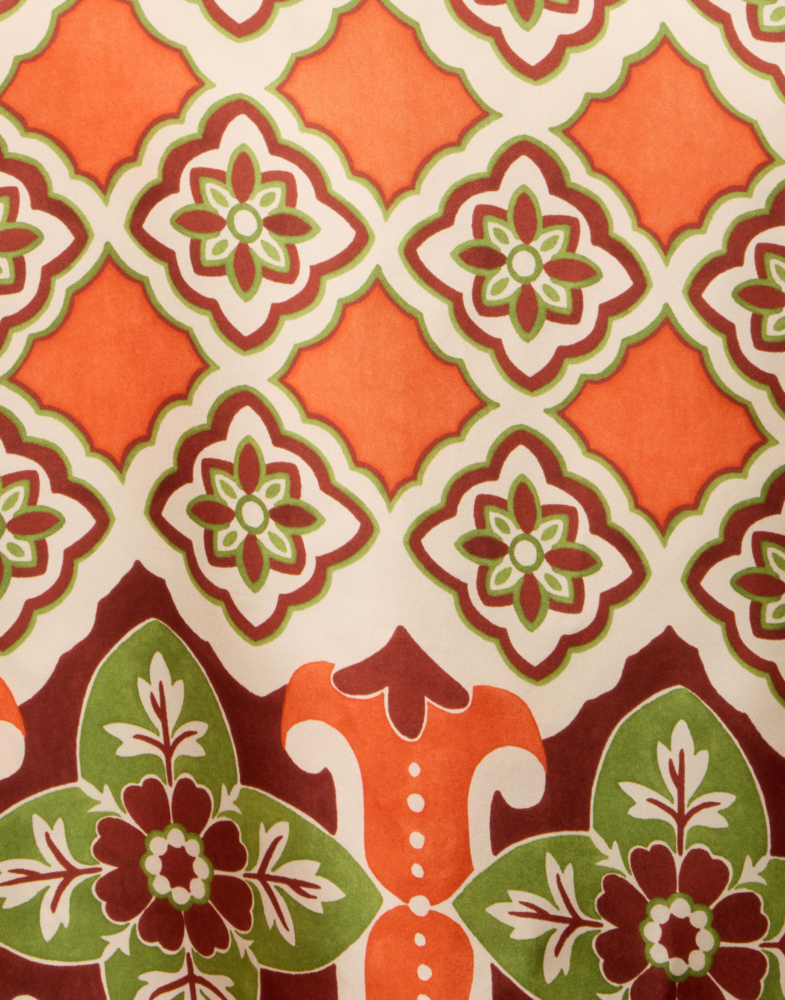 La DoubleJ Swing Dress Partenope Plac&eacute;e DRE0001SIL001PRT01OR02