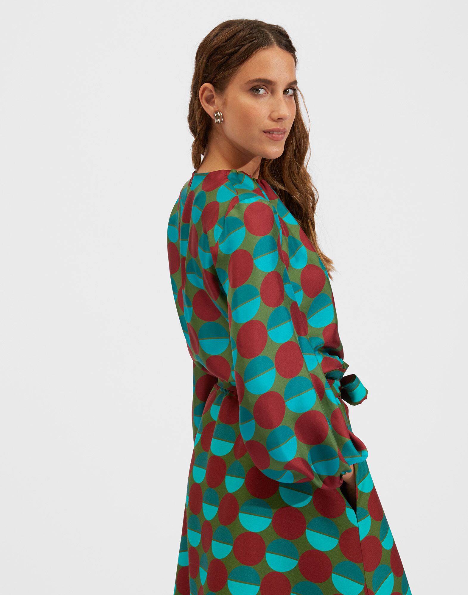 La DoubleJ Charming Top Sfere Grandi Verde TOP0021SIL001SFE0015