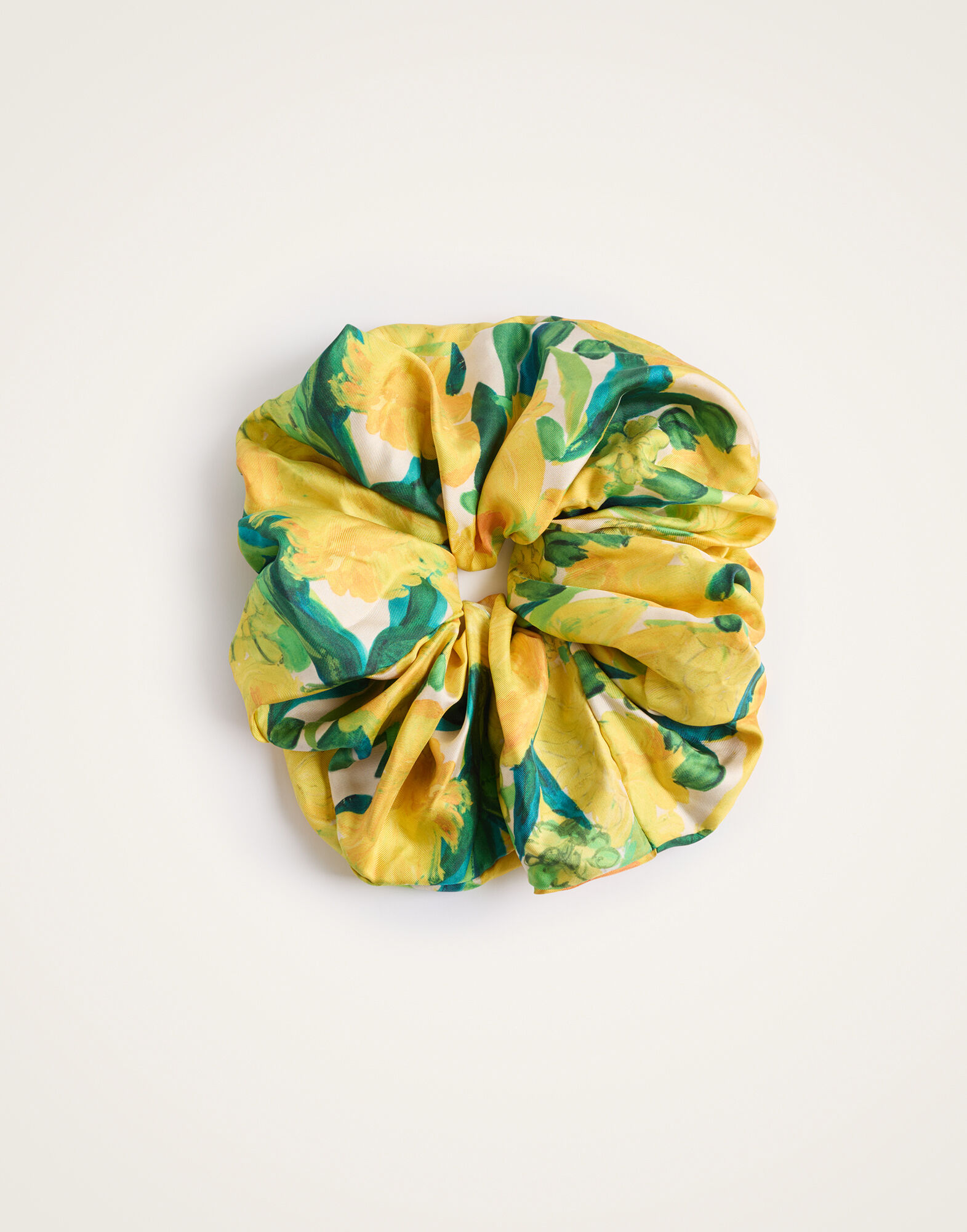 La DoubleJ Giga Scrunchie Zesty Yellow SCR0003SIL001ZES01YE02