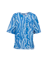 LaDoubleJ Boxy T-Shirt Polipo Blu SHI0003COT001POL0001