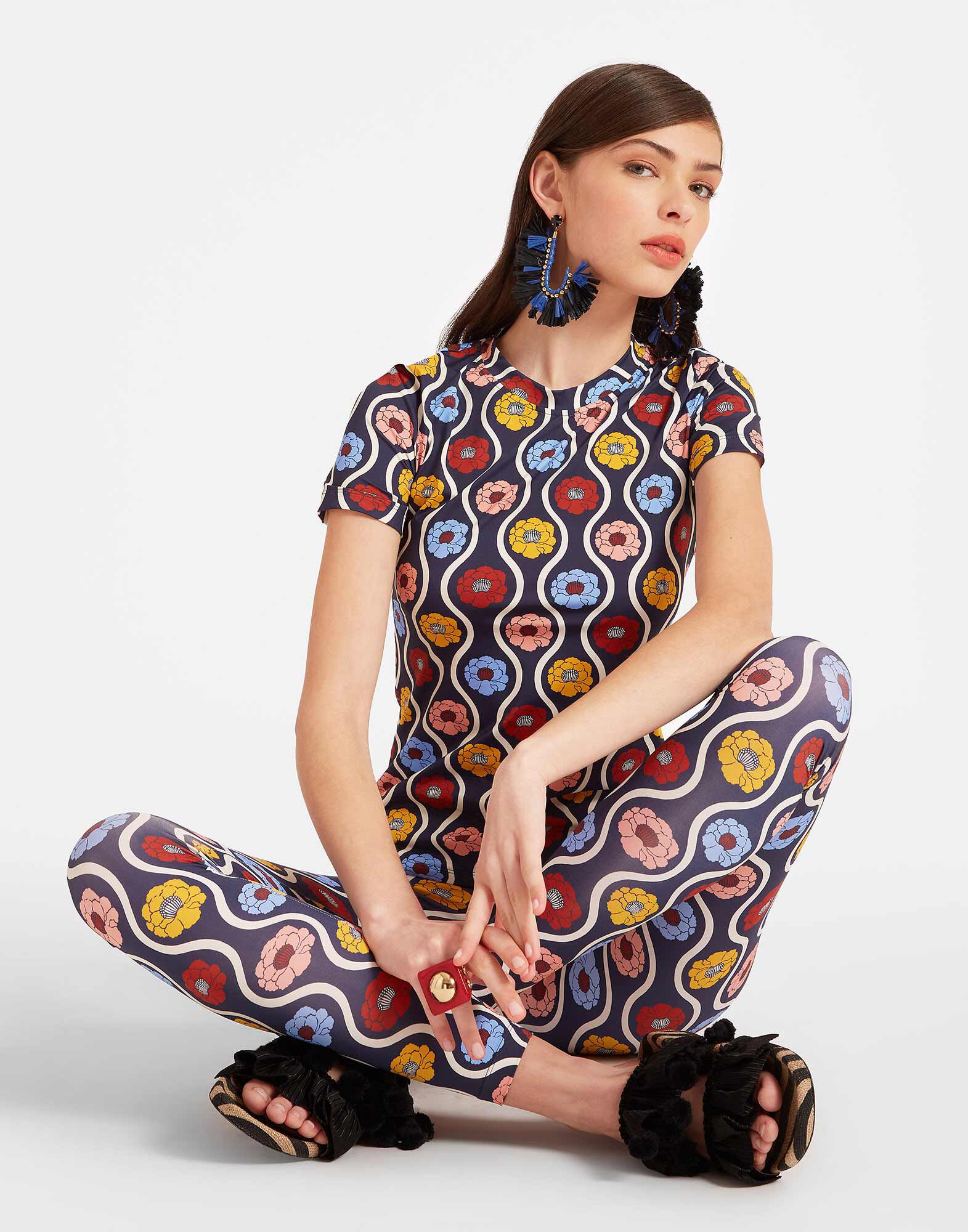 La DoubleJ Jazzercize T-Shirt Whitsun Mini Blue TSH0010JER005FSK02BU03