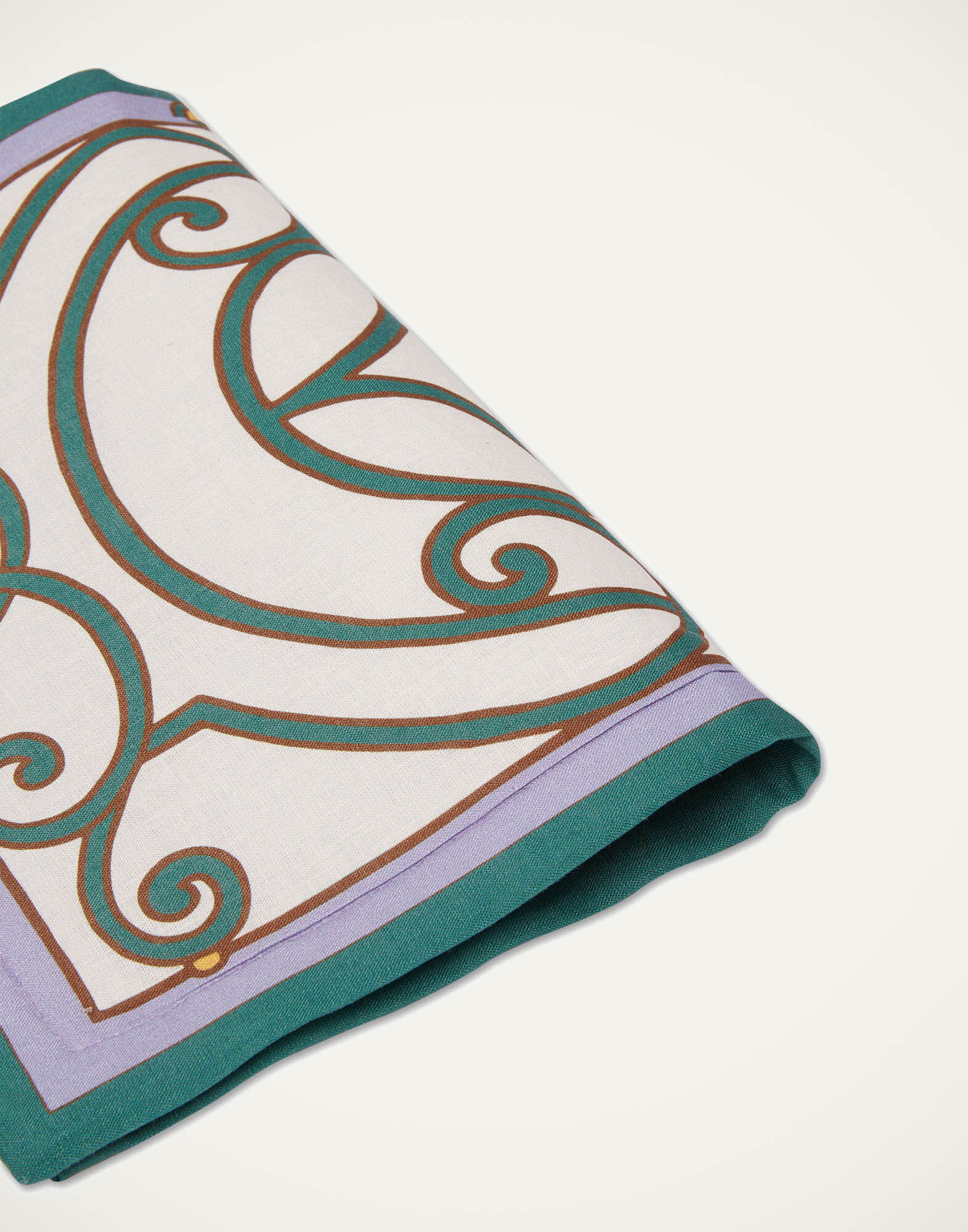 La DoubleJ Placemat Set Of 2 Cortile Ivory TBM0001LIN001CRL0010