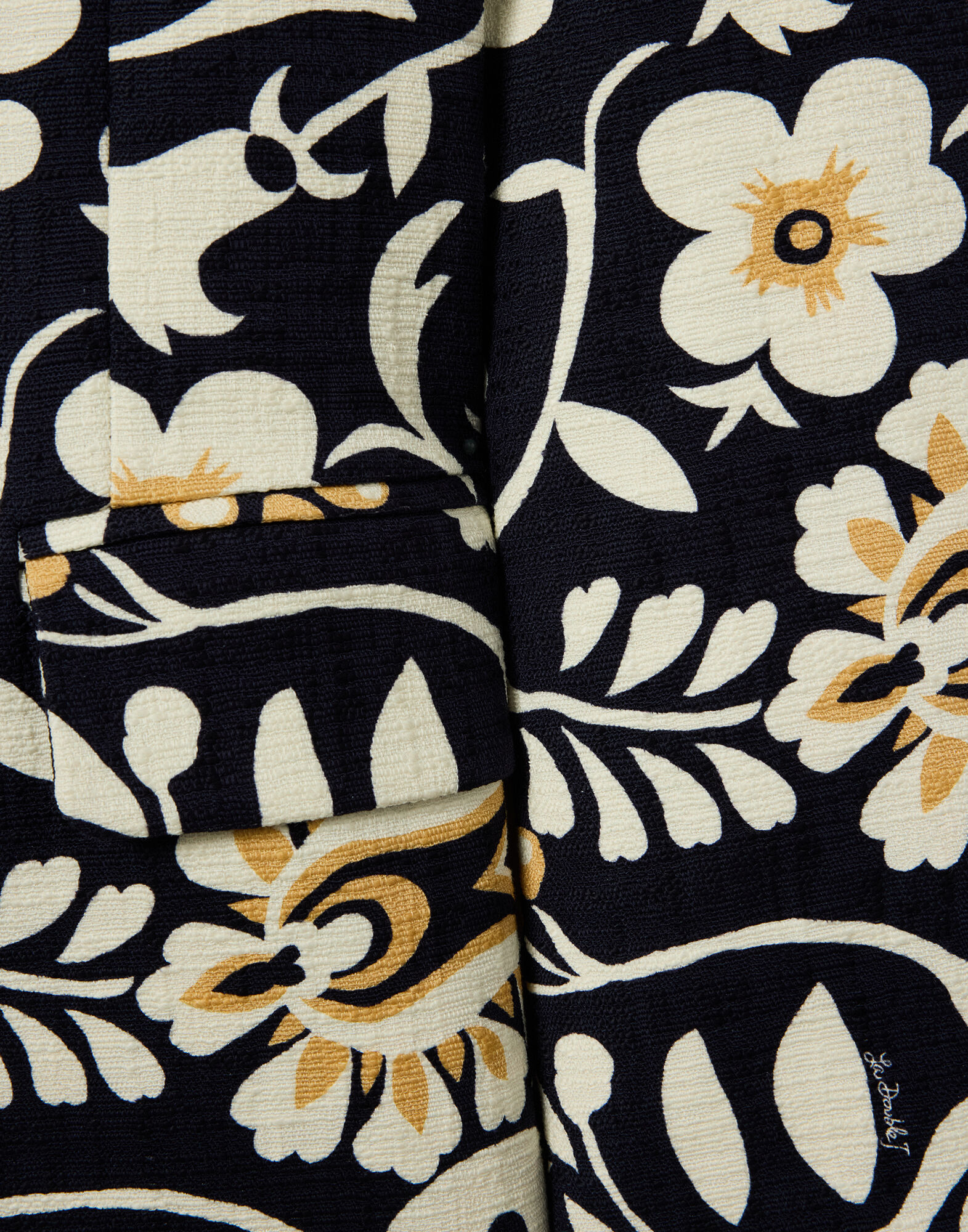 La DoubleJ Jones Jacket Selva Blue JAC0106COT005SEL06BU03