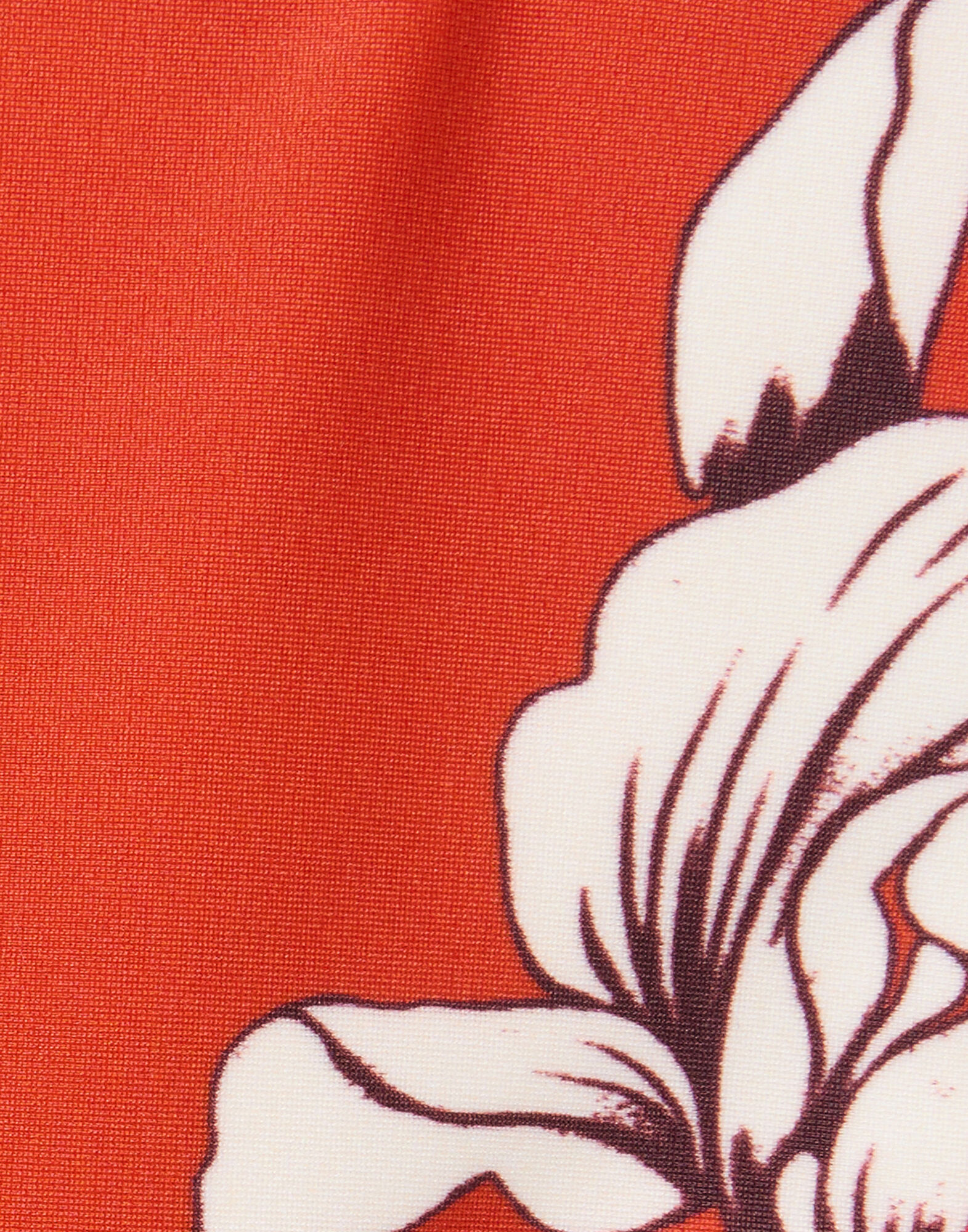 La DoubleJ String Bikini Bottom Iris Plac&eacute;e Dark Orange SWI0090LYC003IRS07OR03