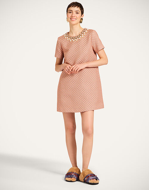 La DoubleJ Mini Swing Dress Tulip Pale Pink DRE1069JCQ088TUL05PI02