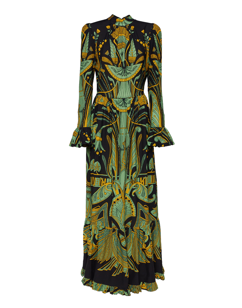 Visconti Dress in The Nile Placée Black for Women | La DoubleJ US