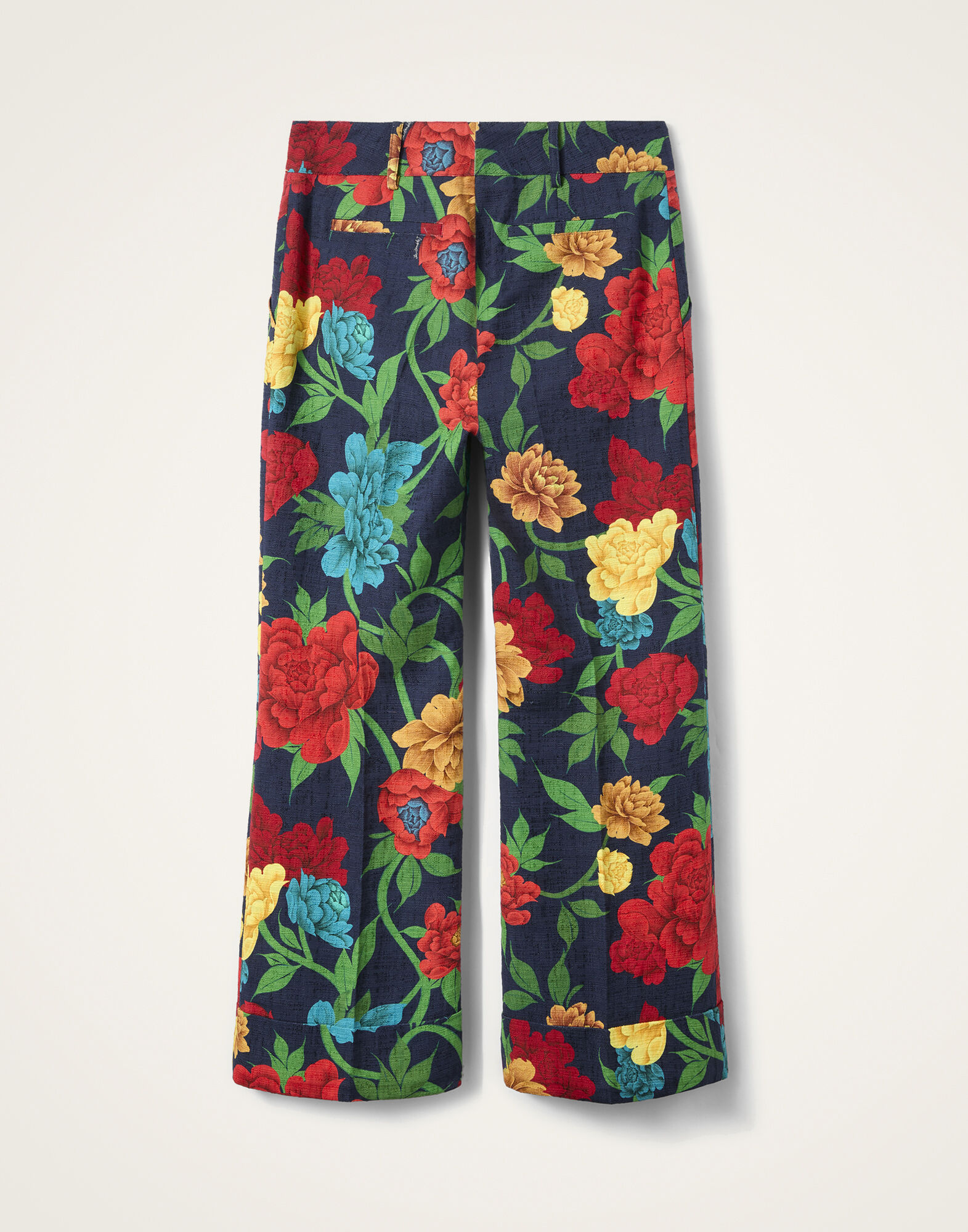 La DoubleJ Hendrix Pants Queen Peony Blue TRO0014COT005QPE01BU03