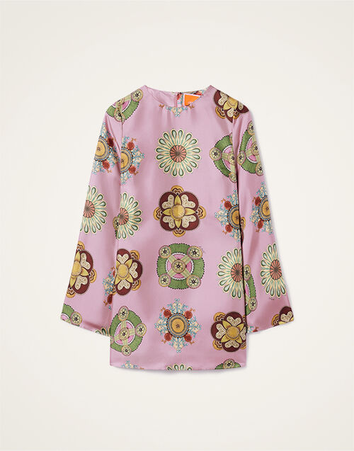 La DoubleJ Mini Supremes Swing Dress Nucleus Dusty Pink DRE0652SIL001NUC01PI10