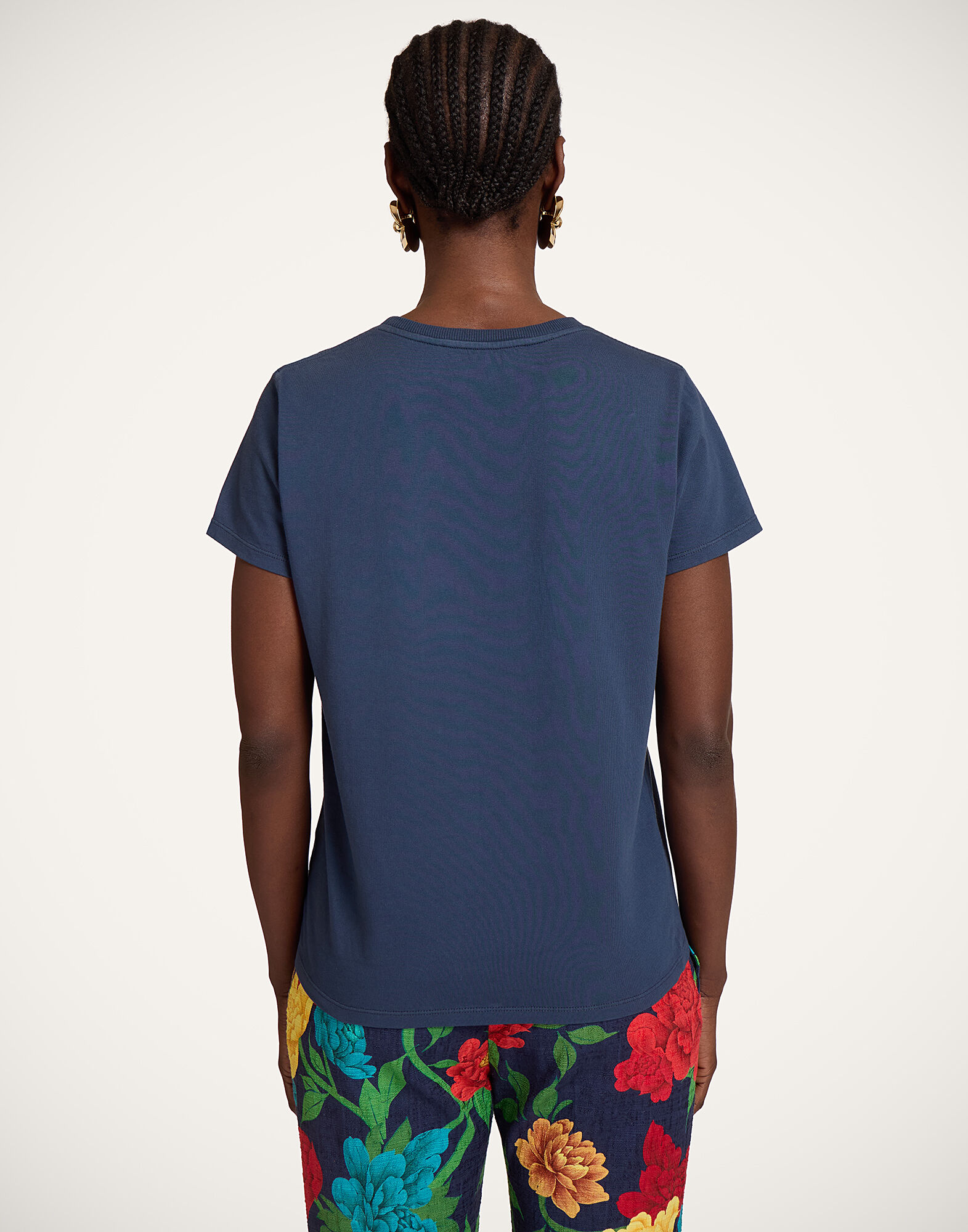 La DoubleJ High Tee Shirt Joy Navy TSH0069JER079SOP06BU06