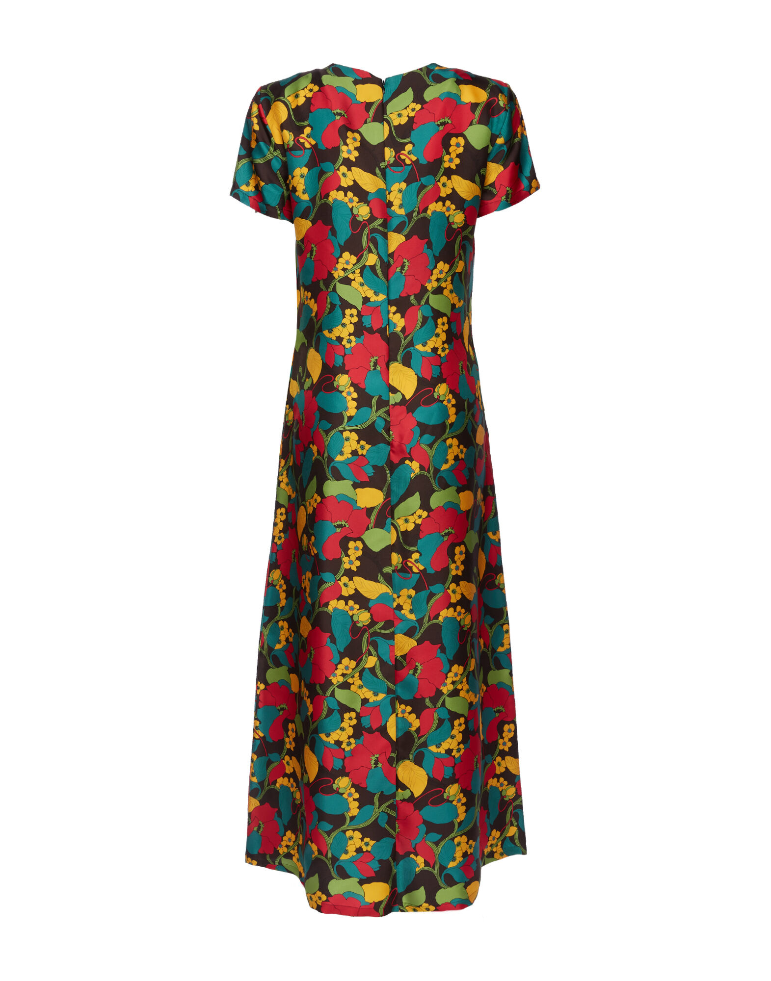 La DoubleJ Swing Dress Vines DRE0001SIL001VIN0001