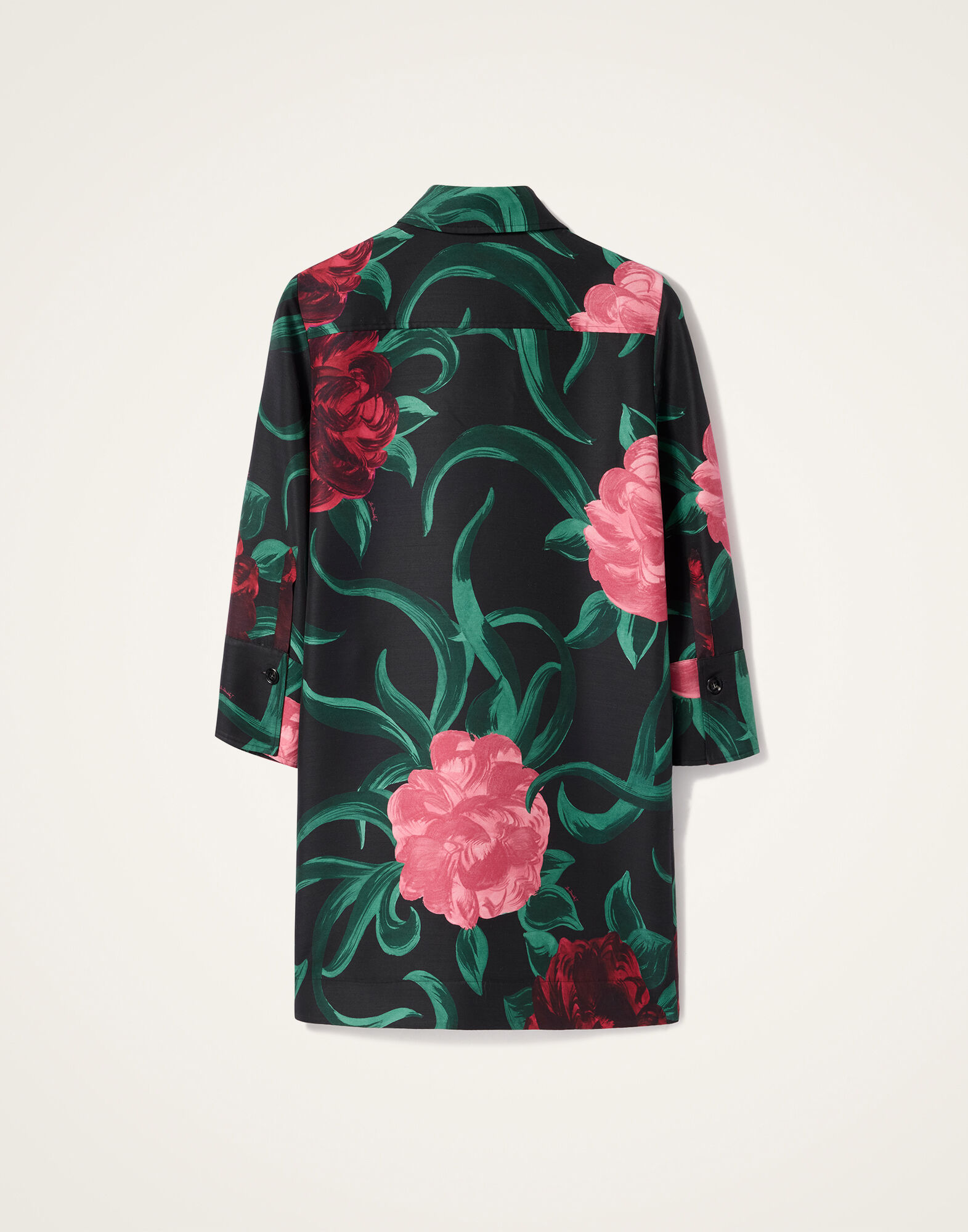 La DoubleJ Short Artemis Dress Peony Black DRE0180CAD001PEO05BL01