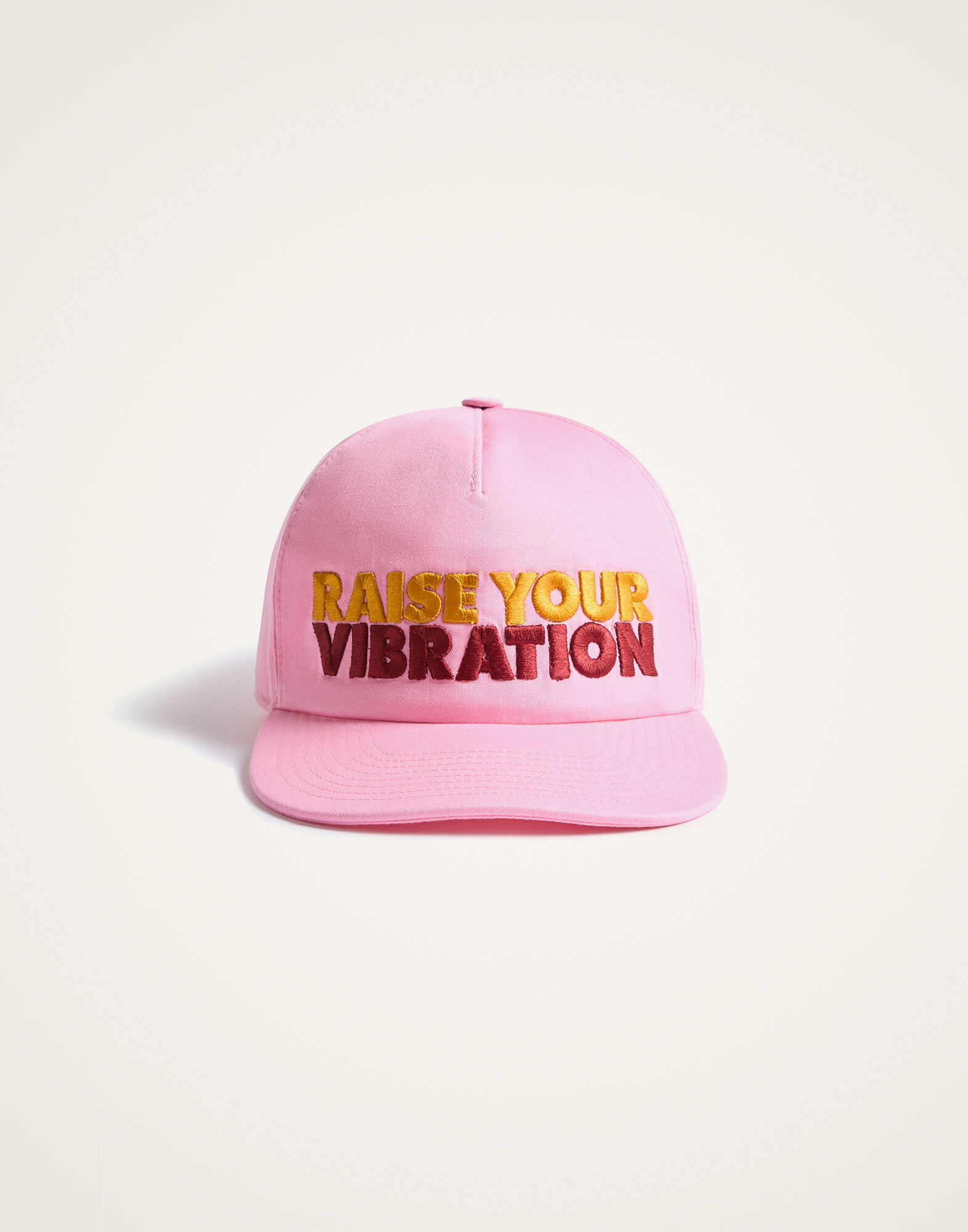 La DoubleJ Milano Cap Raise Your Vibration Pink HAT0033COT026SOE08PI01