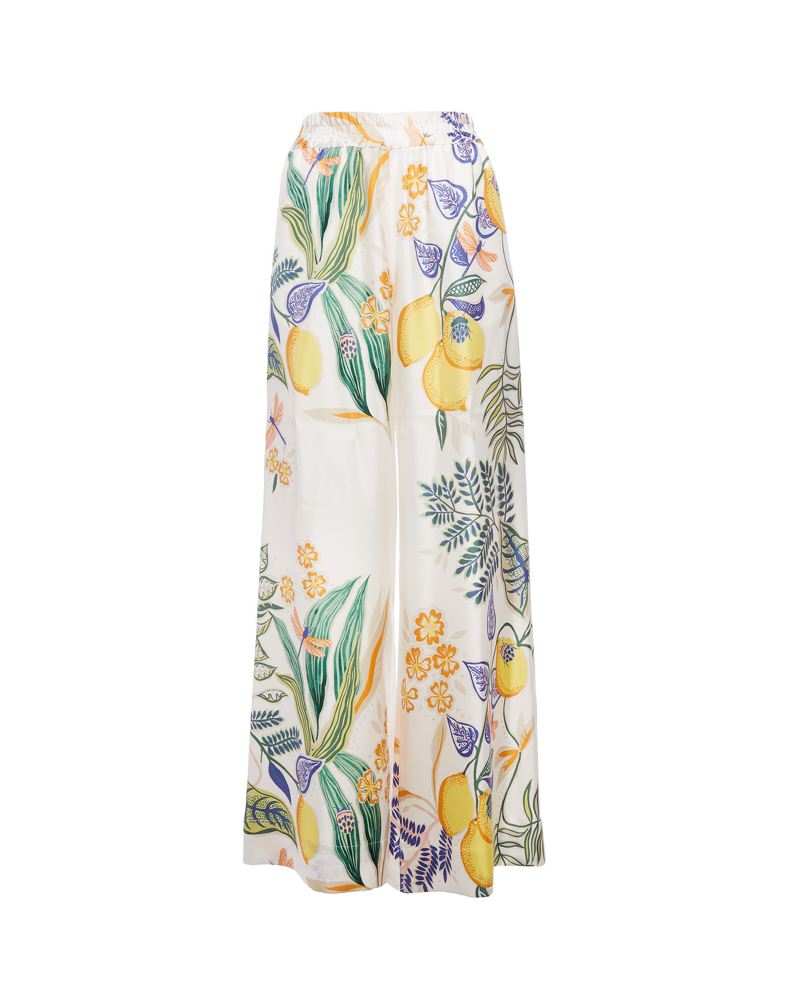 LaDoubleJ Palazzo Pants Botanical TRO0026SIL006BOT0001