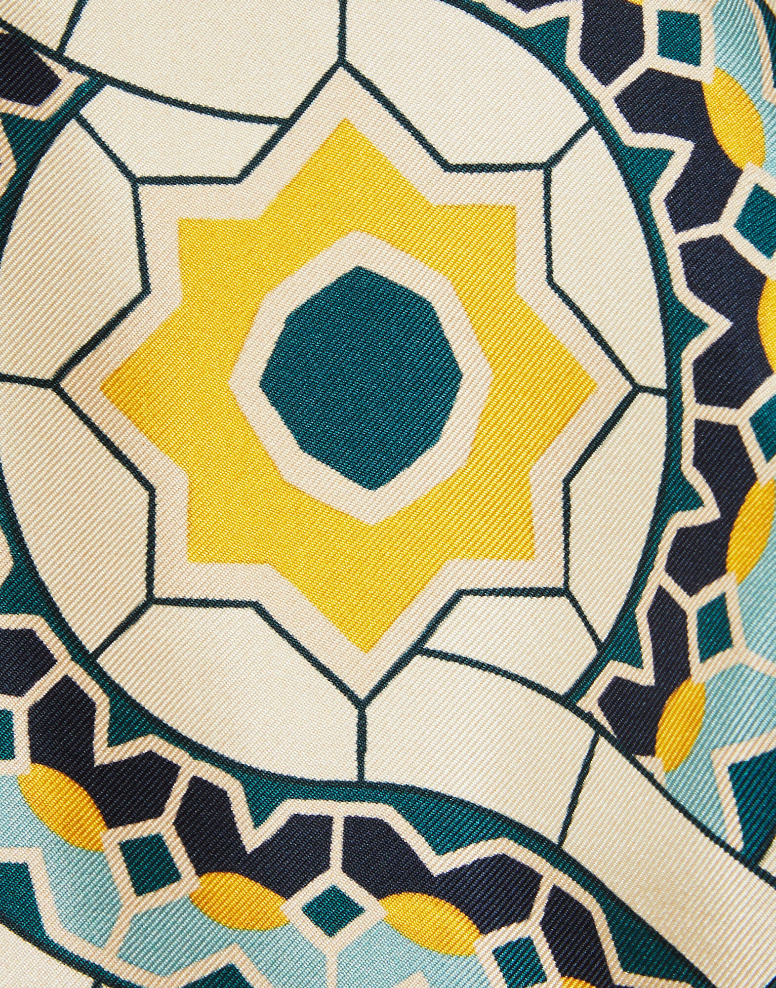 La DoubleJ Short Shirt Mudejar Plac&eacute;e Blue SHI0087SIL006MUD01BU03