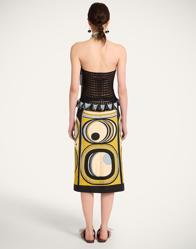 Pencil Skirt in Sanctuary Place Gold for Women | La DoubleJ US Pencil Skirt in Sanctuary Place Gold for Women | La DoubleJ US