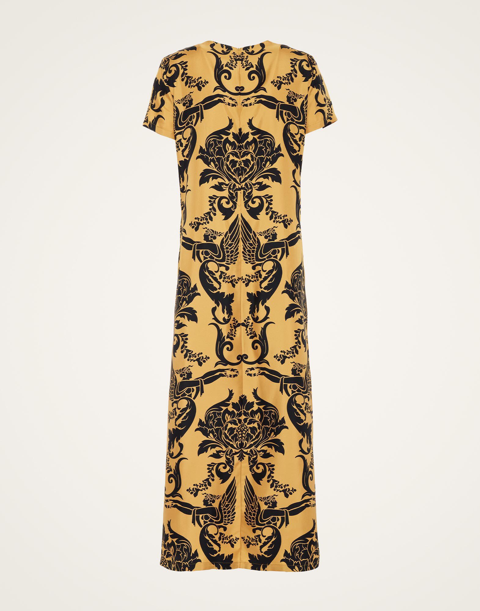 La DoubleJ Swing Dress Cherubs Gold DRE0001SIL001CRB01YE05