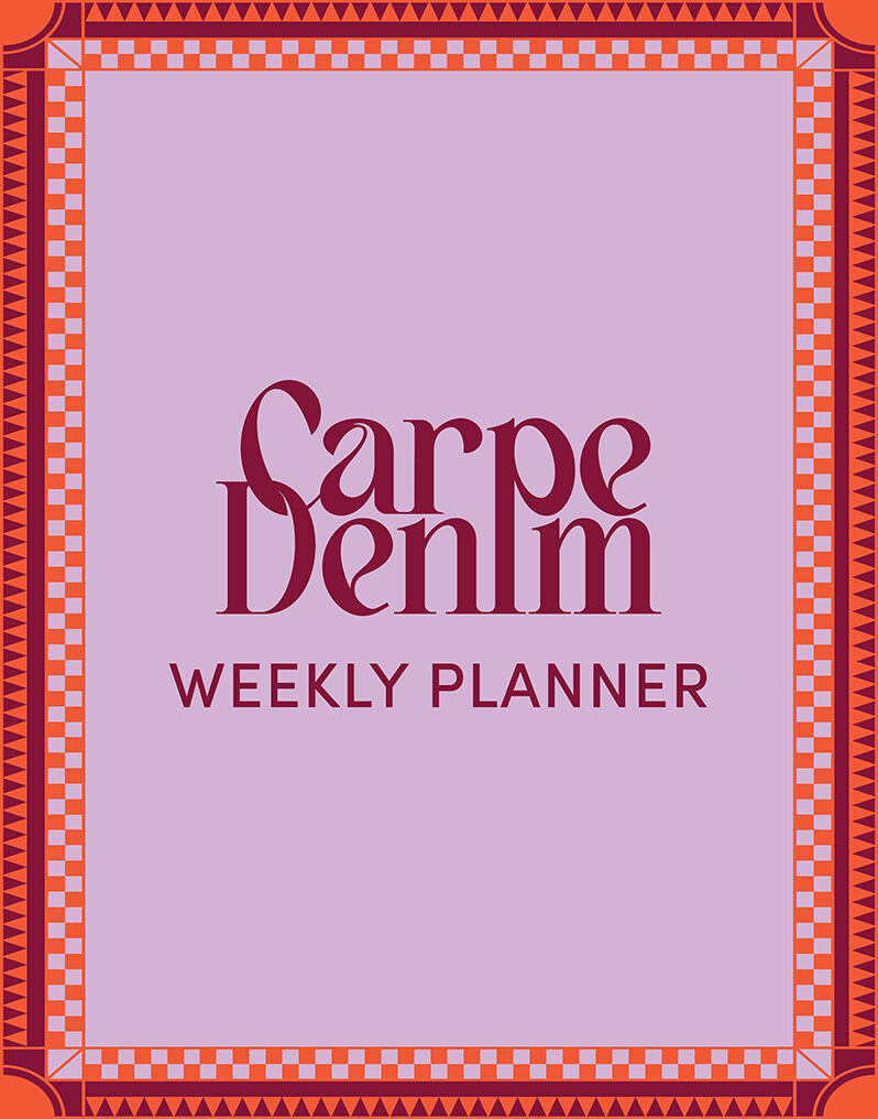 La DoubleJ Carpe Denim Joy Journal Gift  STA0001GWP001SOLIDMU01