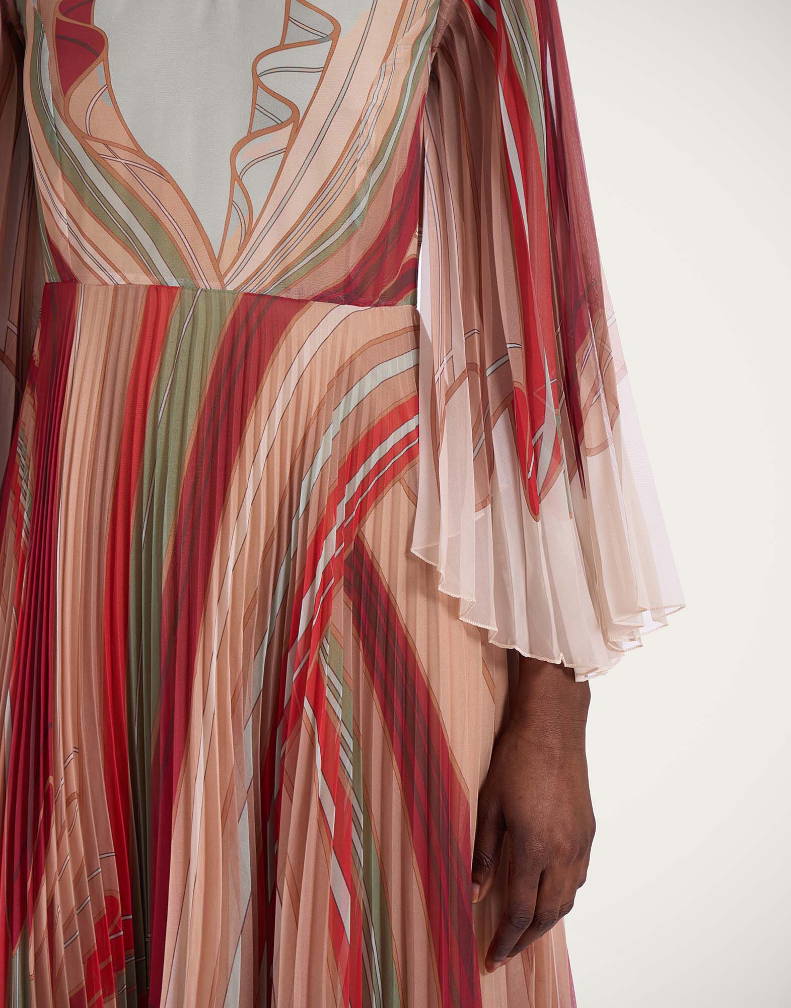 La DoubleJ The Angel Dress Twist Plac&eacute;e Multicolor DRE0805CHF004TWI01MU01