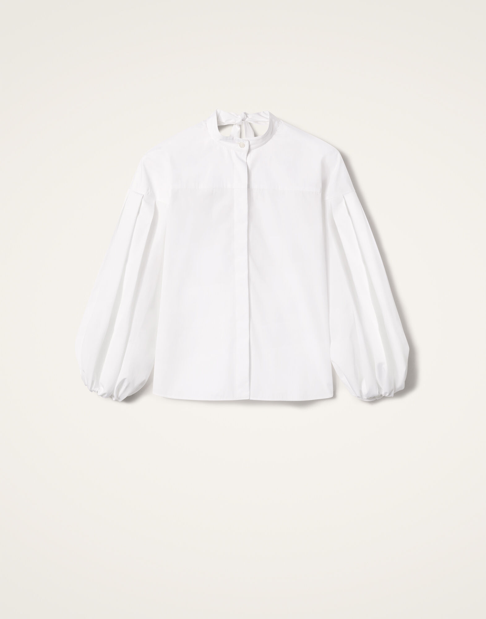 La DoubleJ Share Your Screen Shirt Solid White SHI0117COT043SOLIDWH01