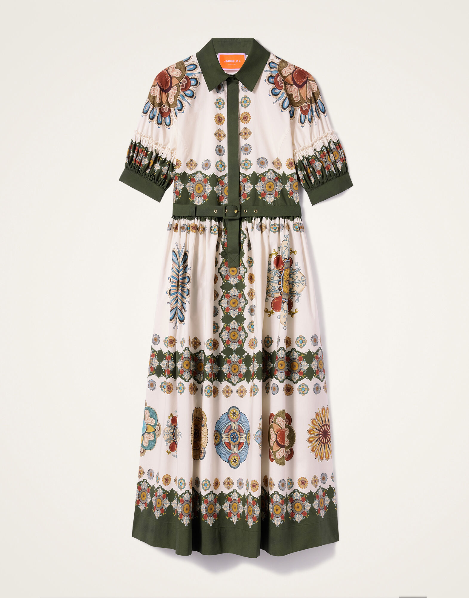 La DoubleJ Libertine Dress Nucleus Plac&eacute;e Off White DRE0910COT015NUC06WH05