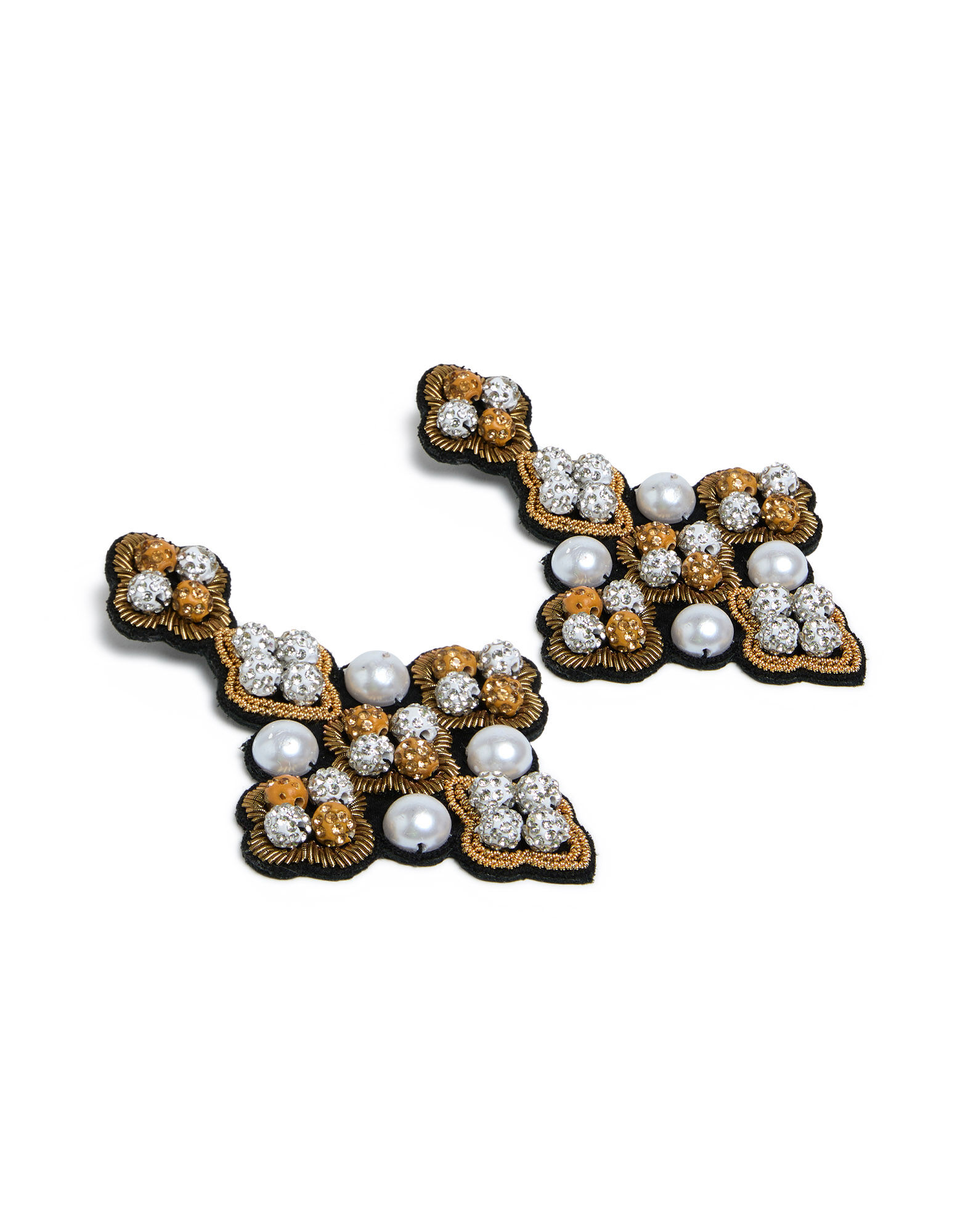 La DoubleJ Ella Earrings Solid Gold EAR0042EMB059SOLIDYE05