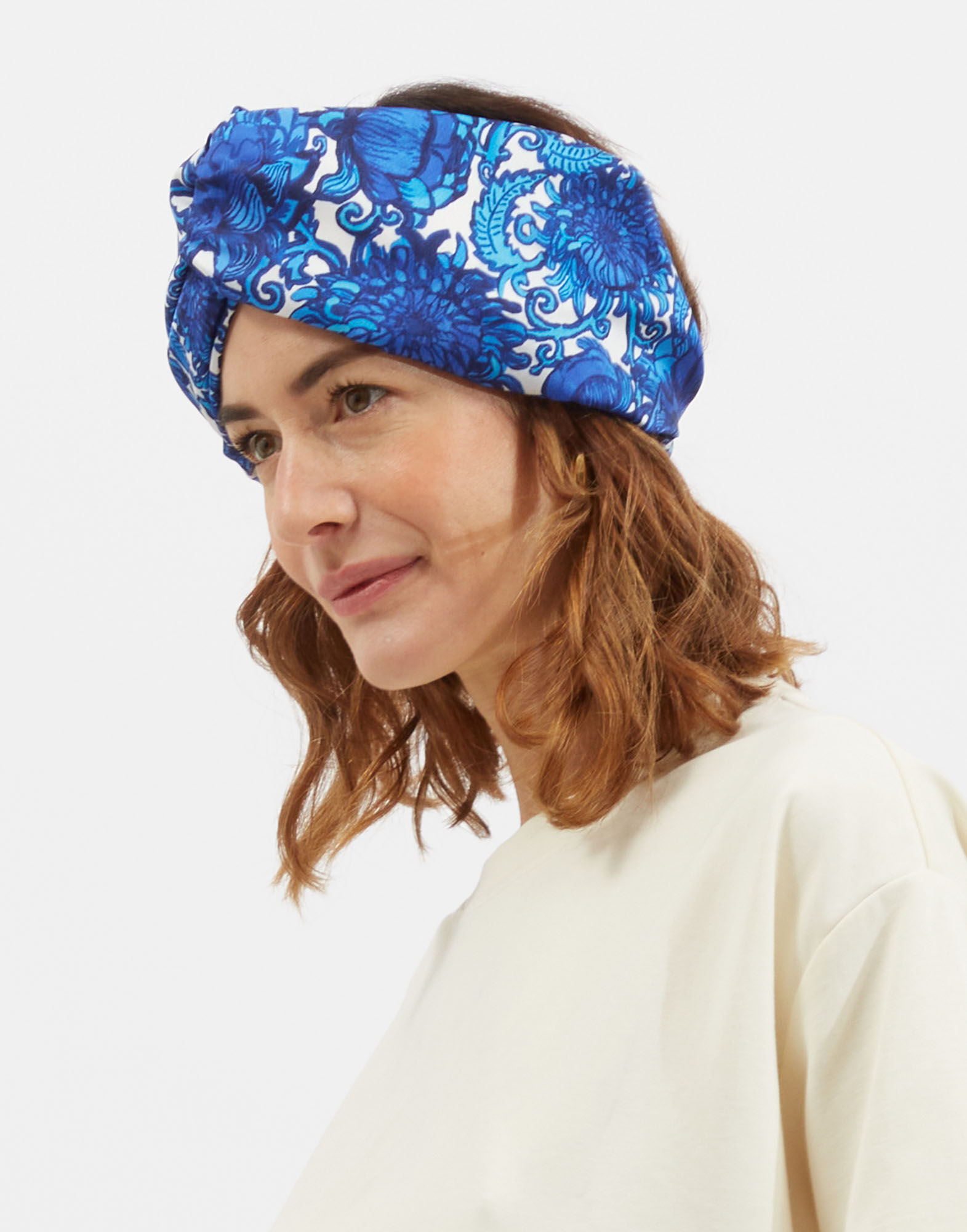 La DoubleJ Pinup Headband Anemone Small HEB0001FOD001ANE04BU03