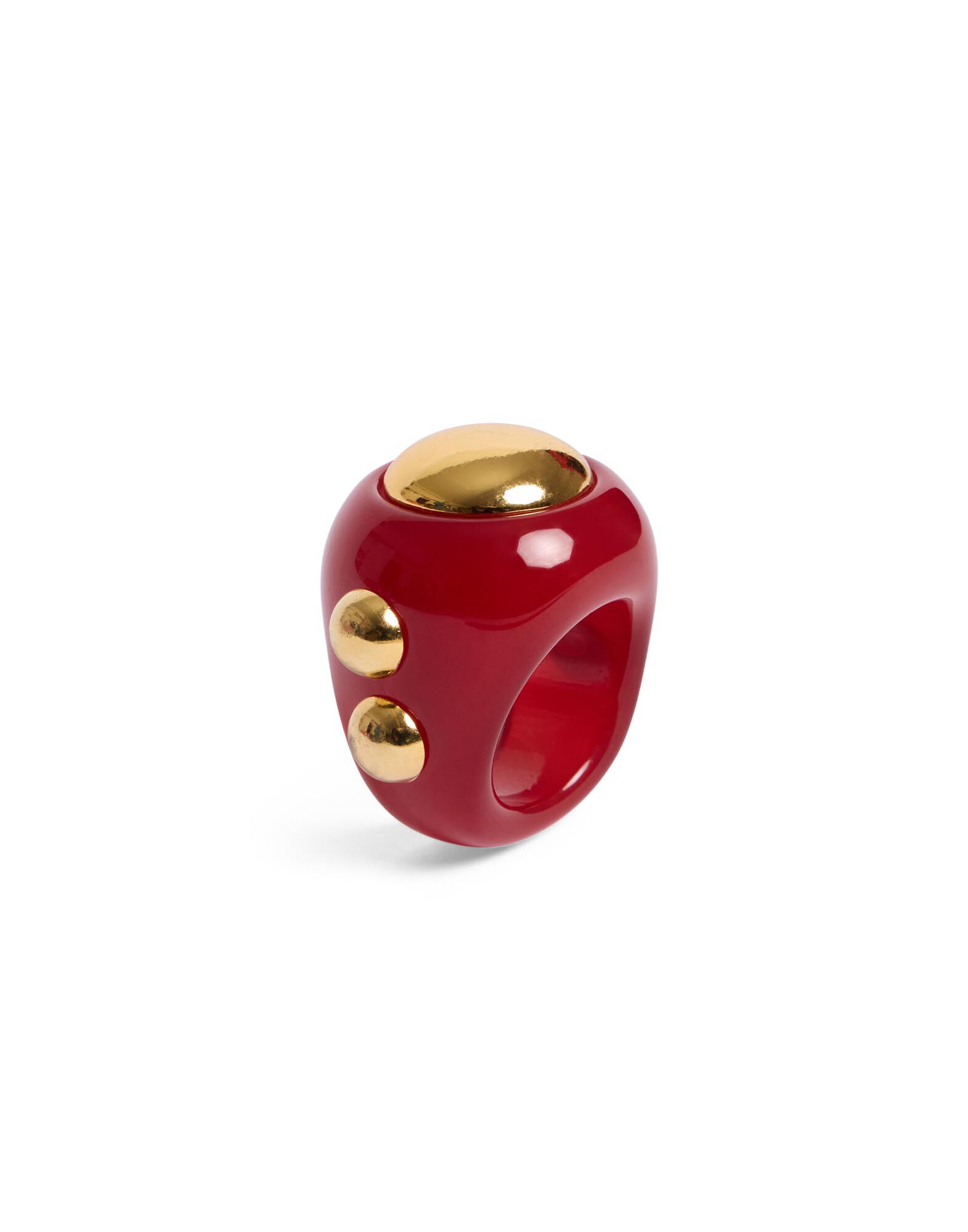 La DoubleJ Hathor Ring Solid Red RIN0002POL005SOLIDRE01