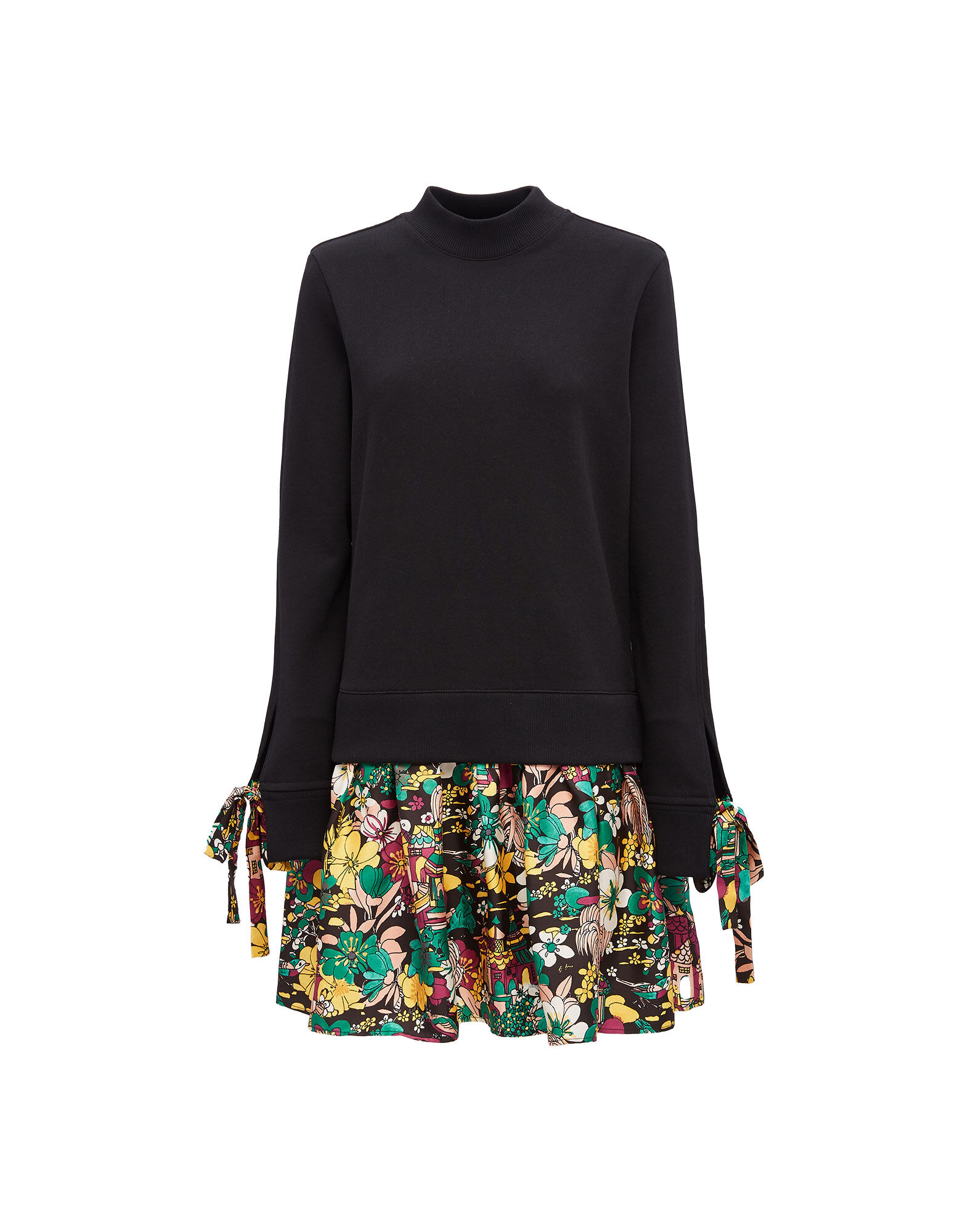 La DoubleJ Sporty Dress Solid Black DRE0453JER029BLA0009