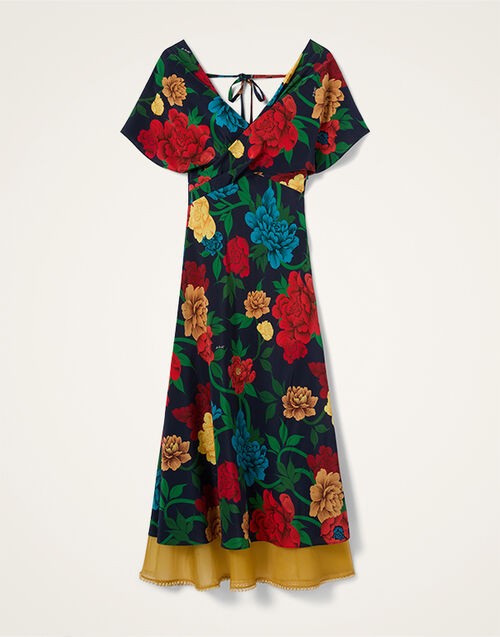 La DoubleJ Foyer Dress Queen Peony Blue DRE1024CRE001QPE01BU03