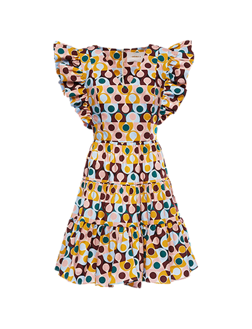 LaDoubleJ Honeybun Dress Gumball DRE0240COT001GUM0001