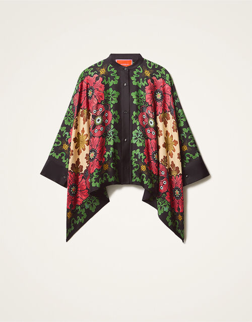 La DoubleJ Foulard Shirt Bounty Placée Red SHI0059SIL006BOU01RE01