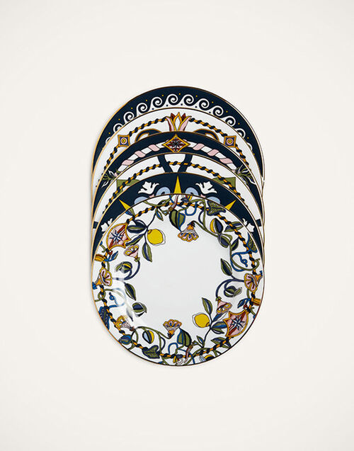 La DoubleJ Dessert Plates Set Of 6 Vesuvio DIS0062CER001VSV0001