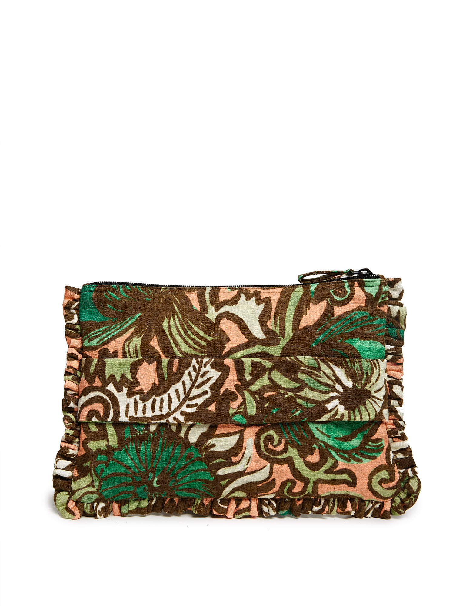 La DoubleJ Hand Pochette Anemone Pink BAG0002COT005ANE02GR05