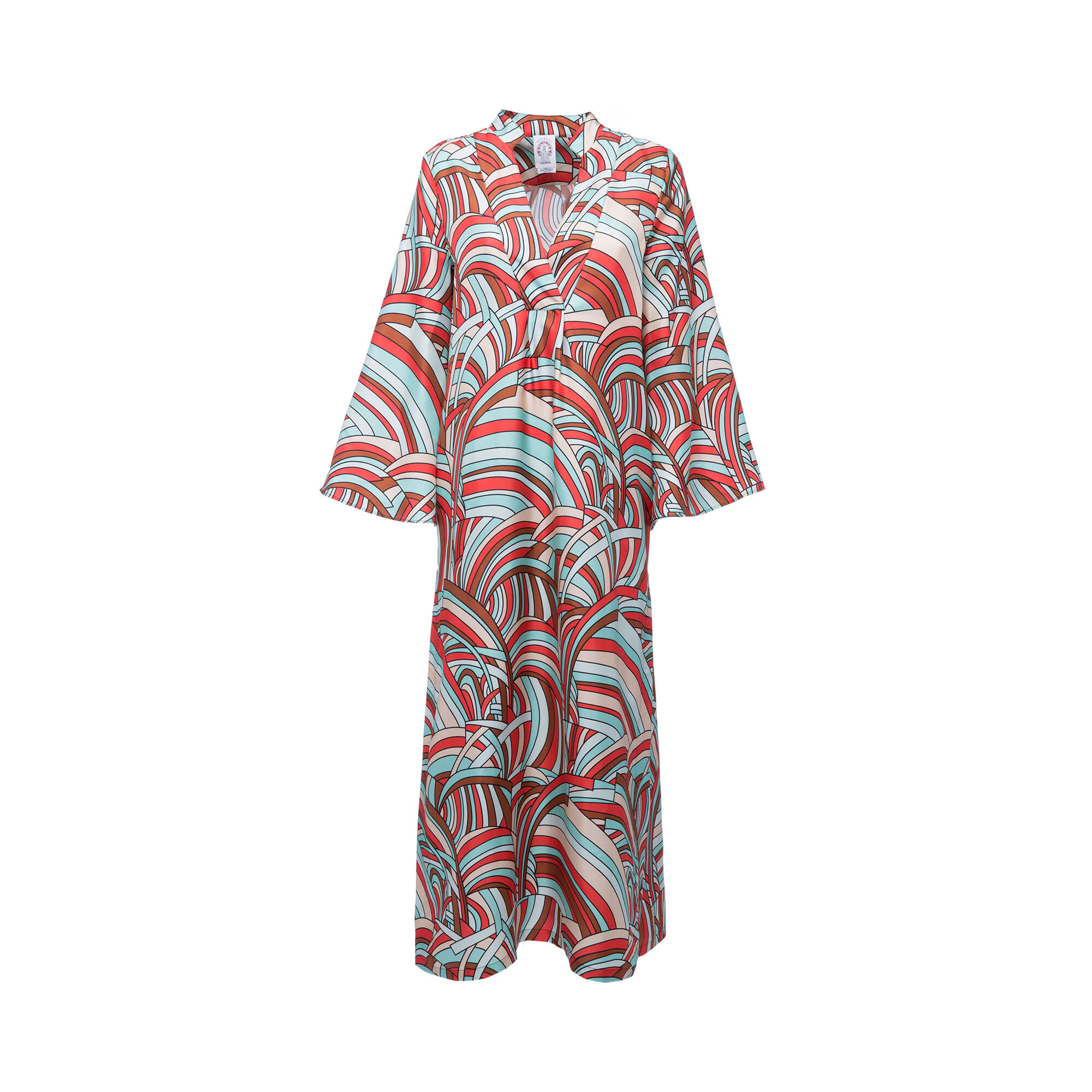 LaDoubleJ Silk Kaftan Onde DRE0009SIL001OND0001