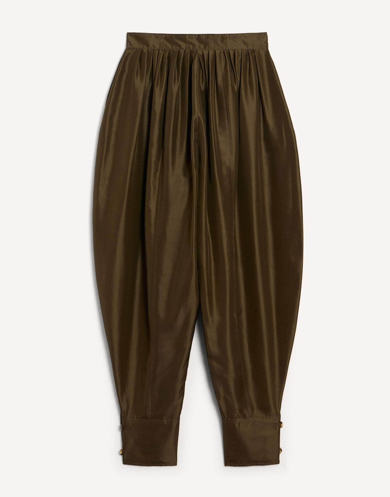 La DoubleJ Harem Pants Solid Moss Green TRO0216SIL031SOLIDGR14