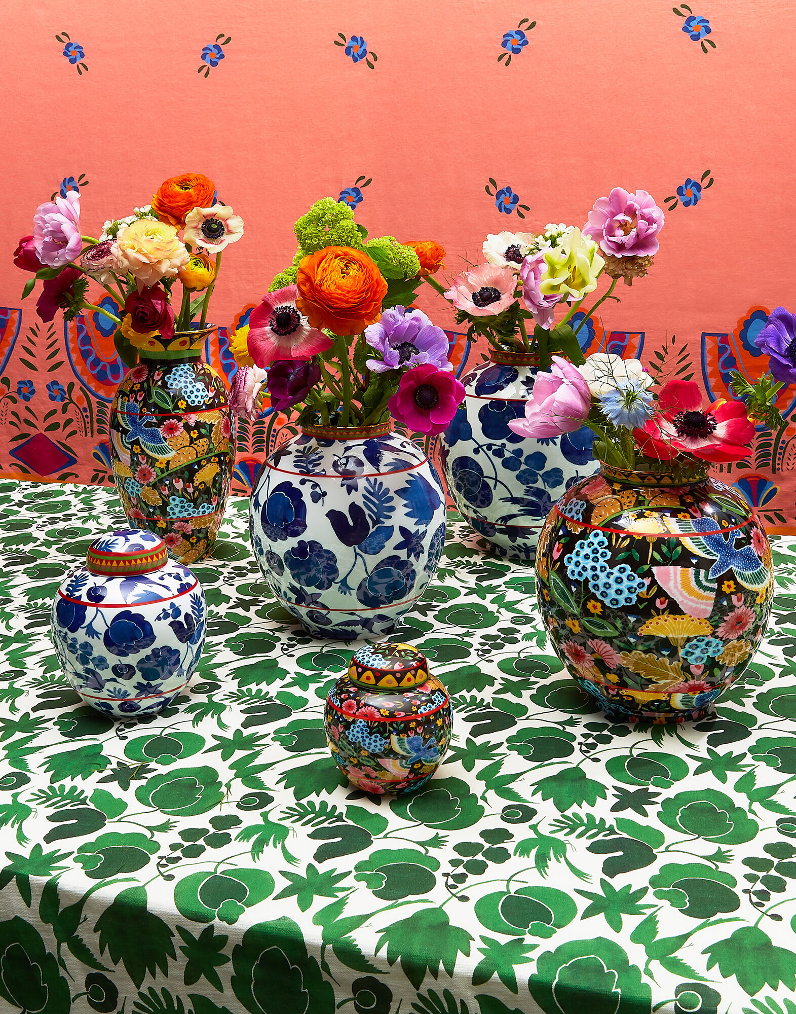 La DoubleJ Tea Jar Colombo Nero VAS0005CER001COL0006