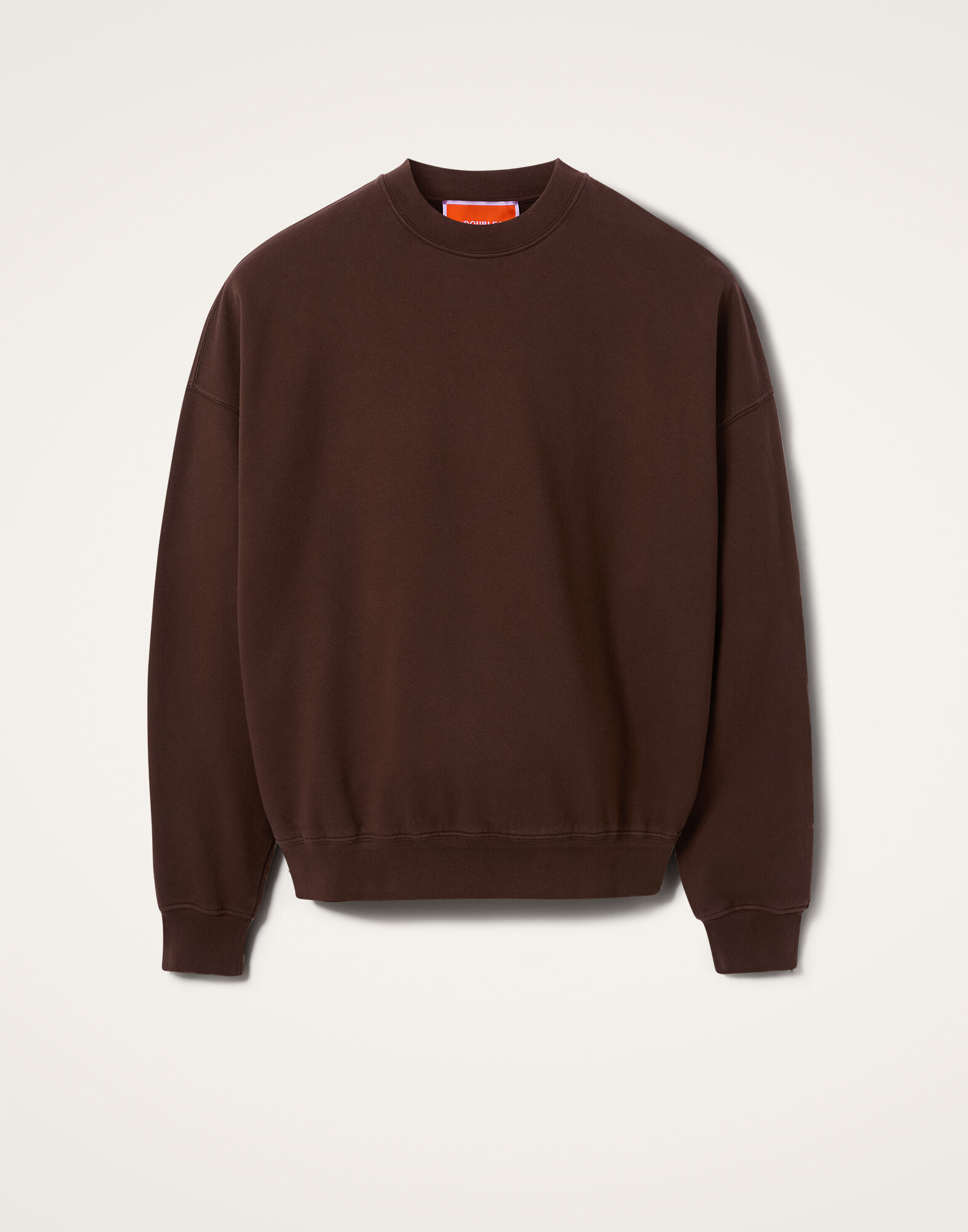 La DoubleJ Off Court Sweatshirt Solid Brown SWE0035JER054SOLIDBR07