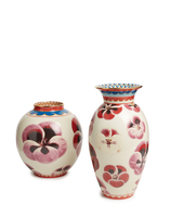 La DoubleJ Amphora Vase Pansy VAS0001CER001PAN0005