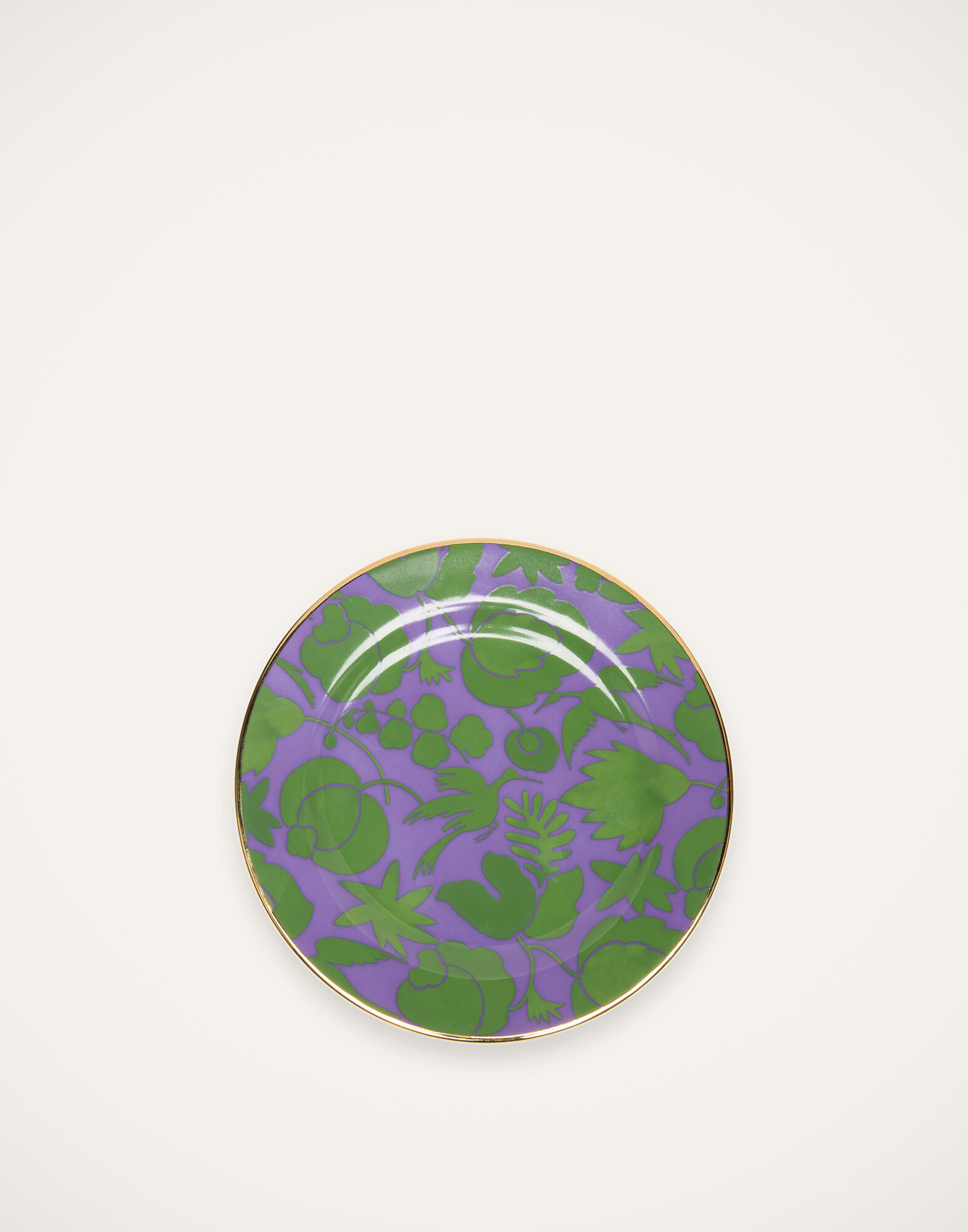 La DoubleJ Dessert Plate Set of 6 Wildbird Mix DIS0024CER001CER0022