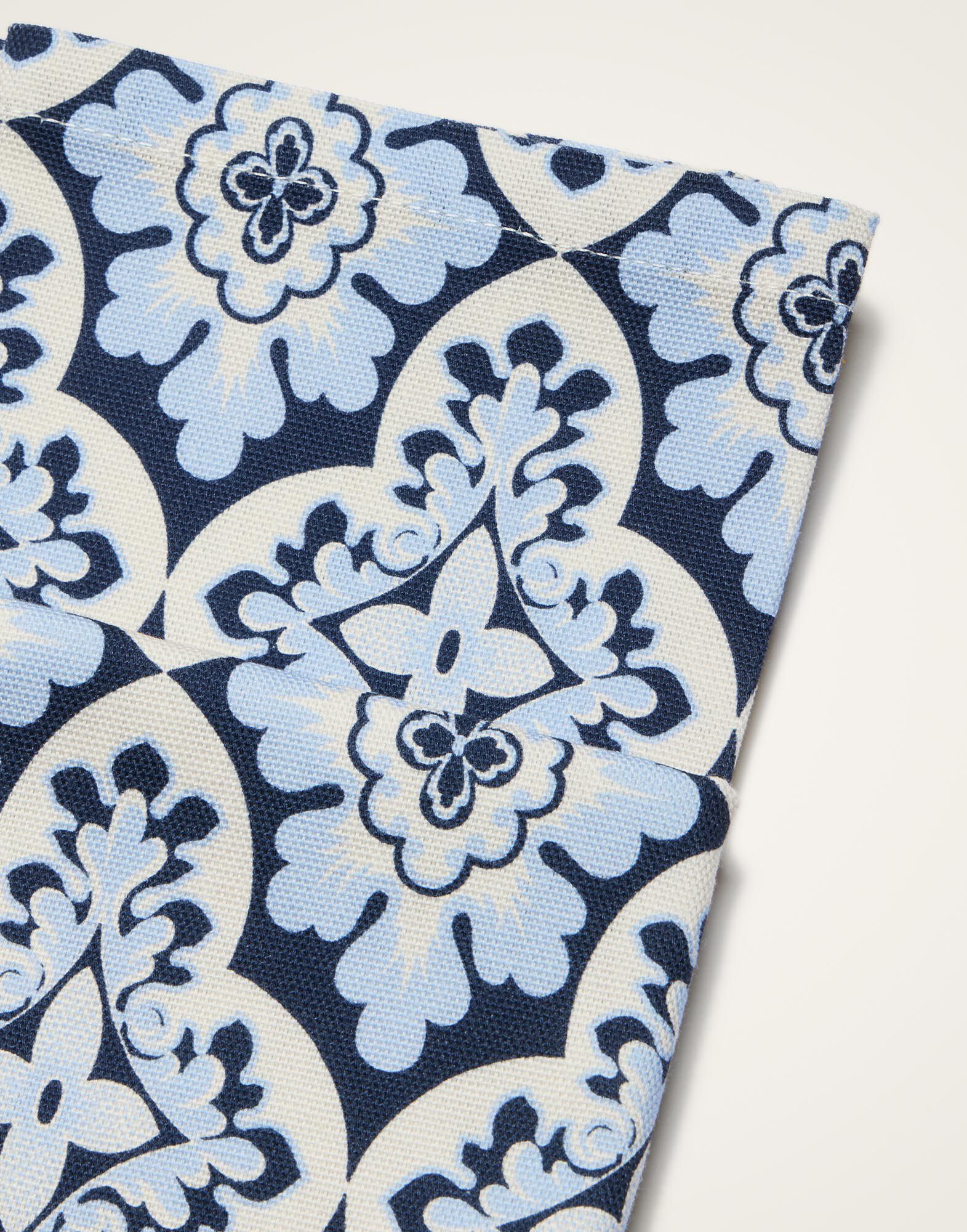 La DoubleJ Large Napkins Set Of 2 Palazzo Blue NAP0017COT073PAL01BU03